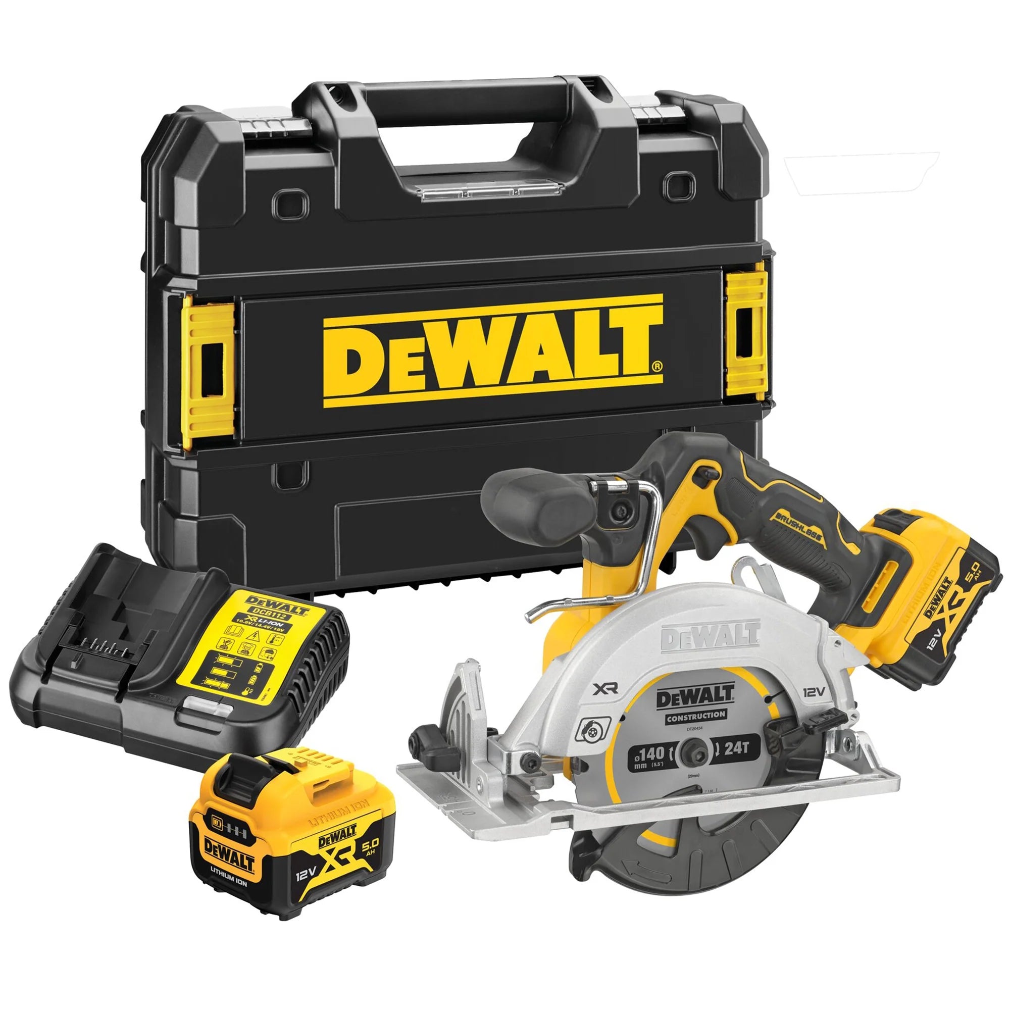 Kreissäge Dewalt DCS512P2-QW 12V 5Ah