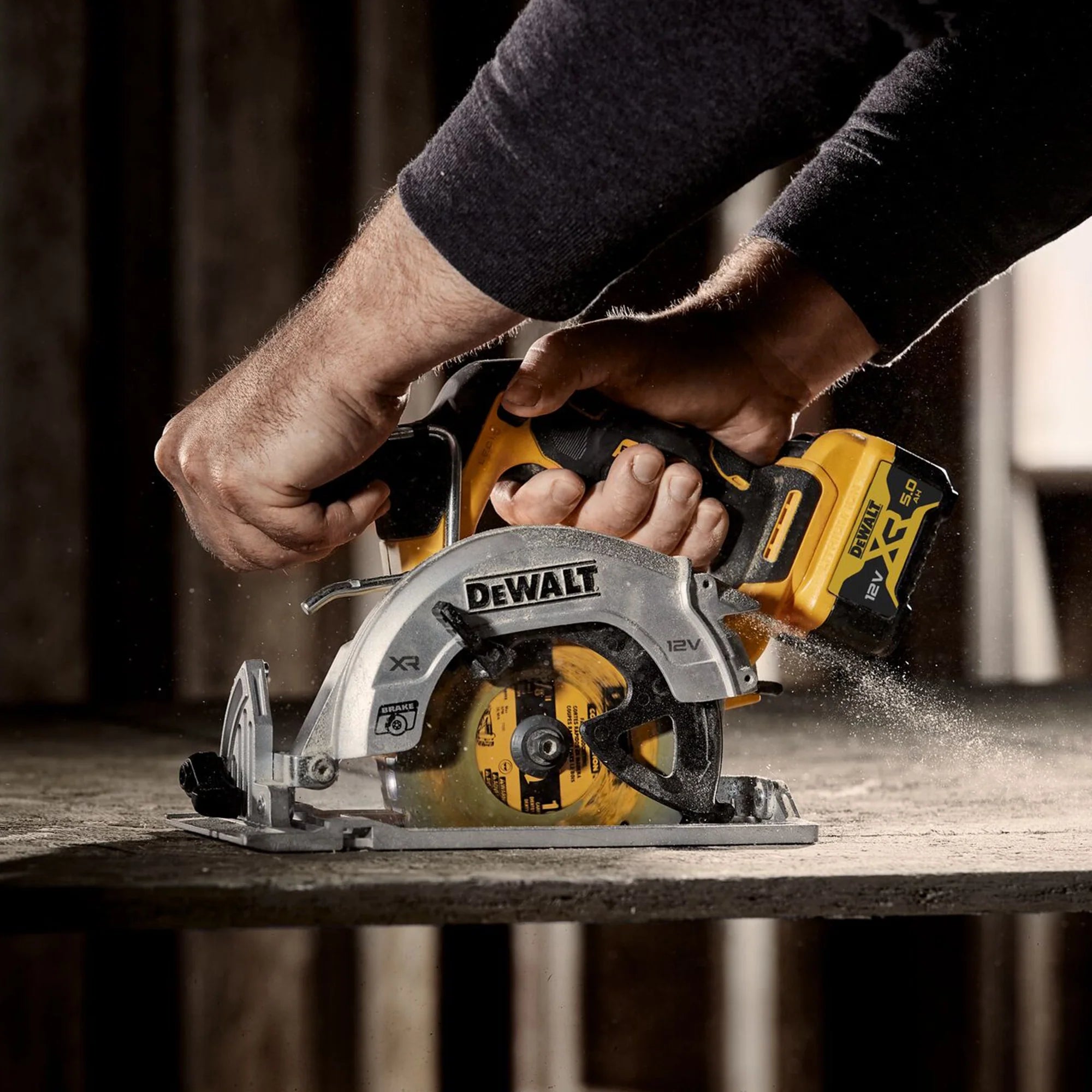 Kreissäge Dewalt DCS512P2-QW 12V 5Ah