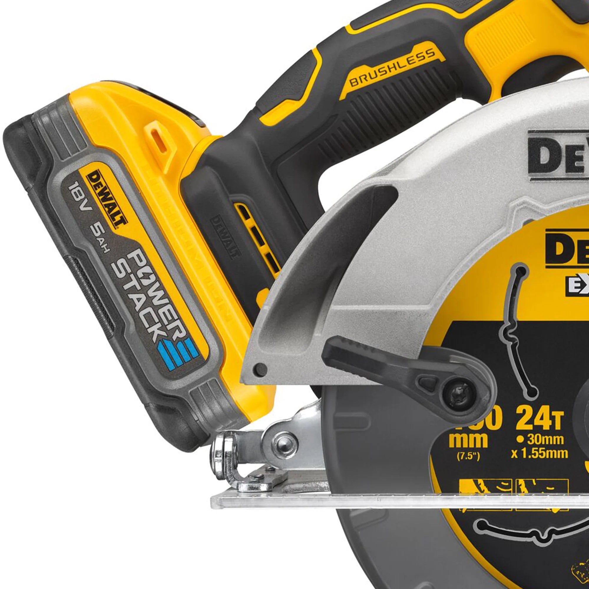 Kreissäge Dewalt DCS573H2T-QW 18V 5Ah