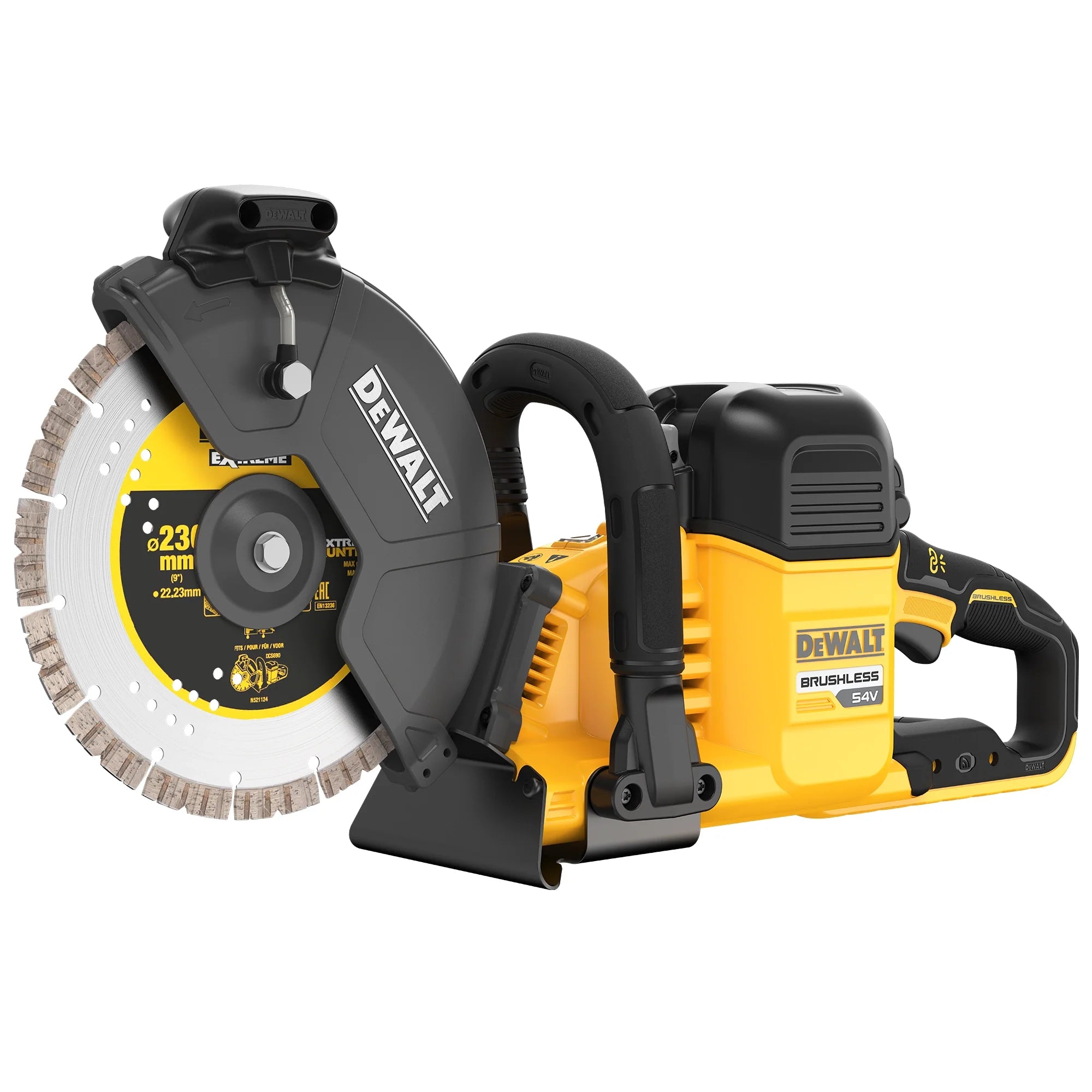 Motorisiertes Schneidegerät Dewalt DCS691X2-QW 54V 9Ah