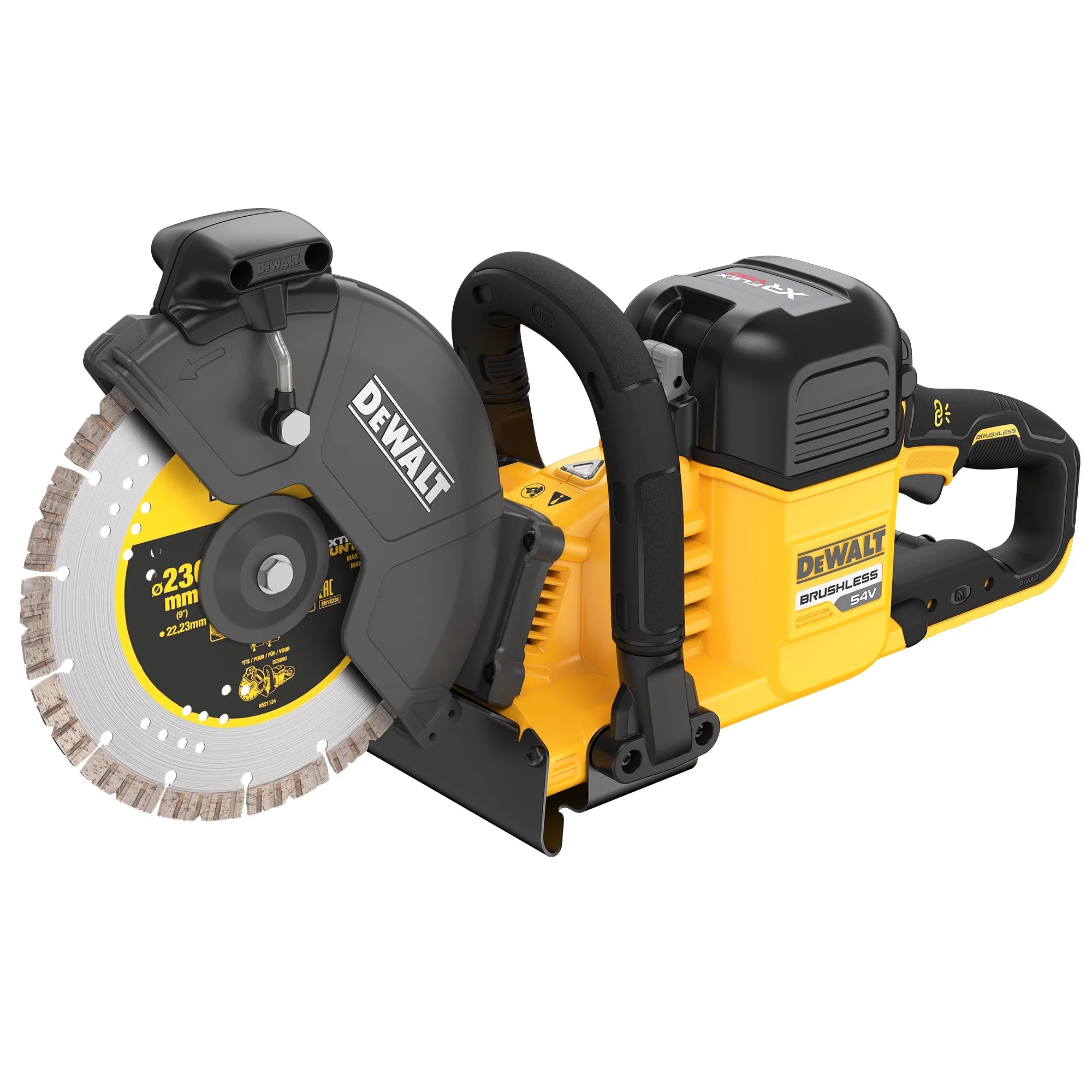 Motorisiertes Schneidegerät Dewalt DCS691X2-QW 54V 9Ah
