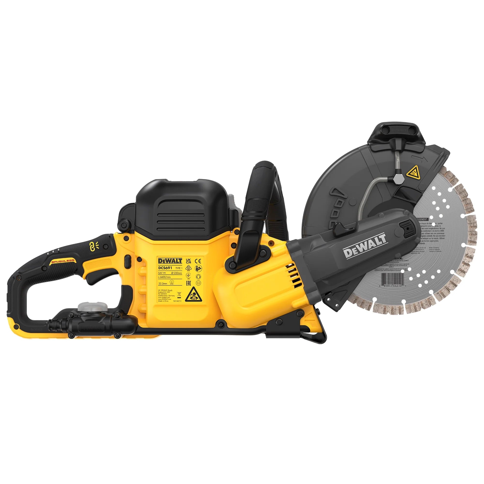 Motorisiertes Schneidegerät Dewalt DCS691X2-QW 54V 9Ah
