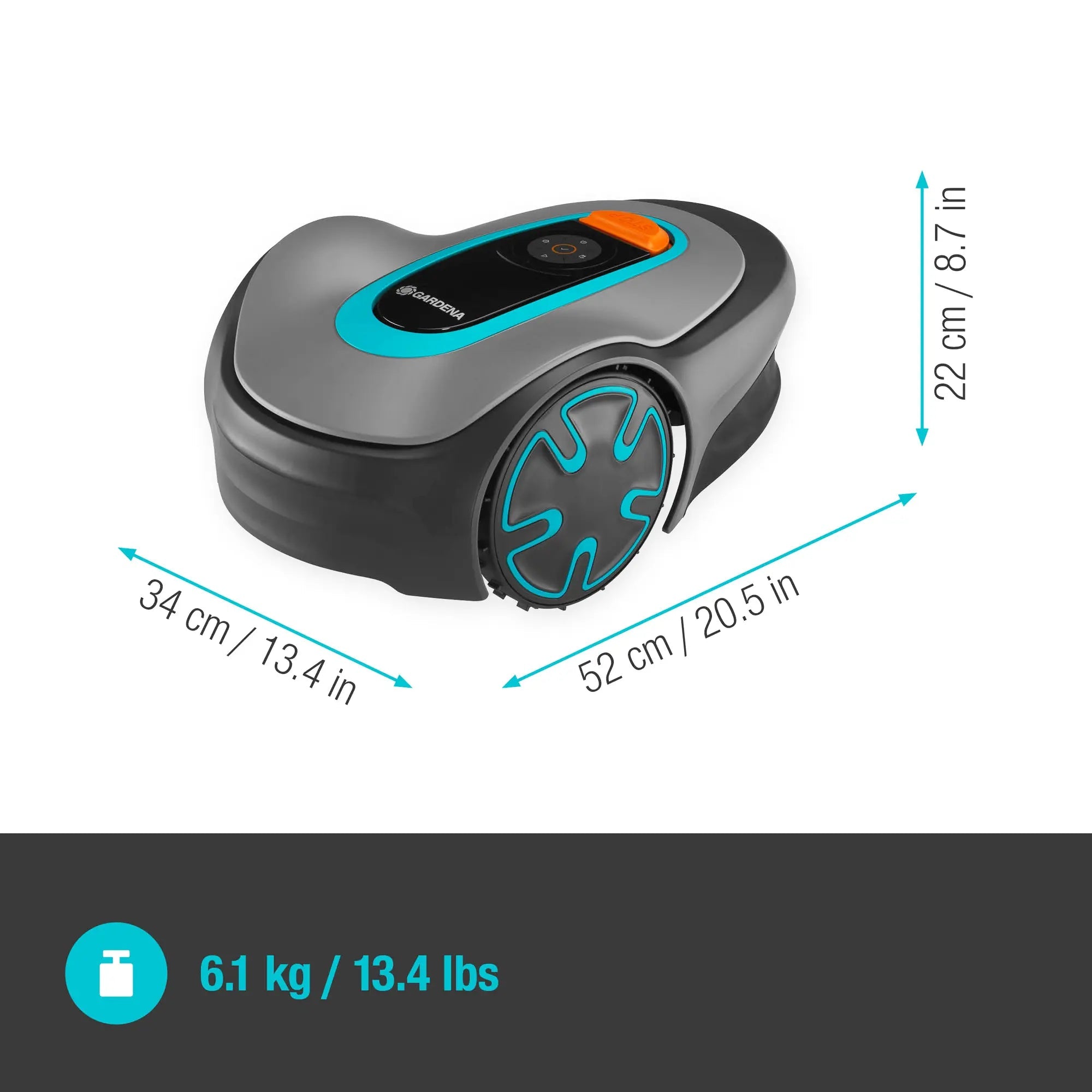 Mähroboter Gardena SILEN 250 m²