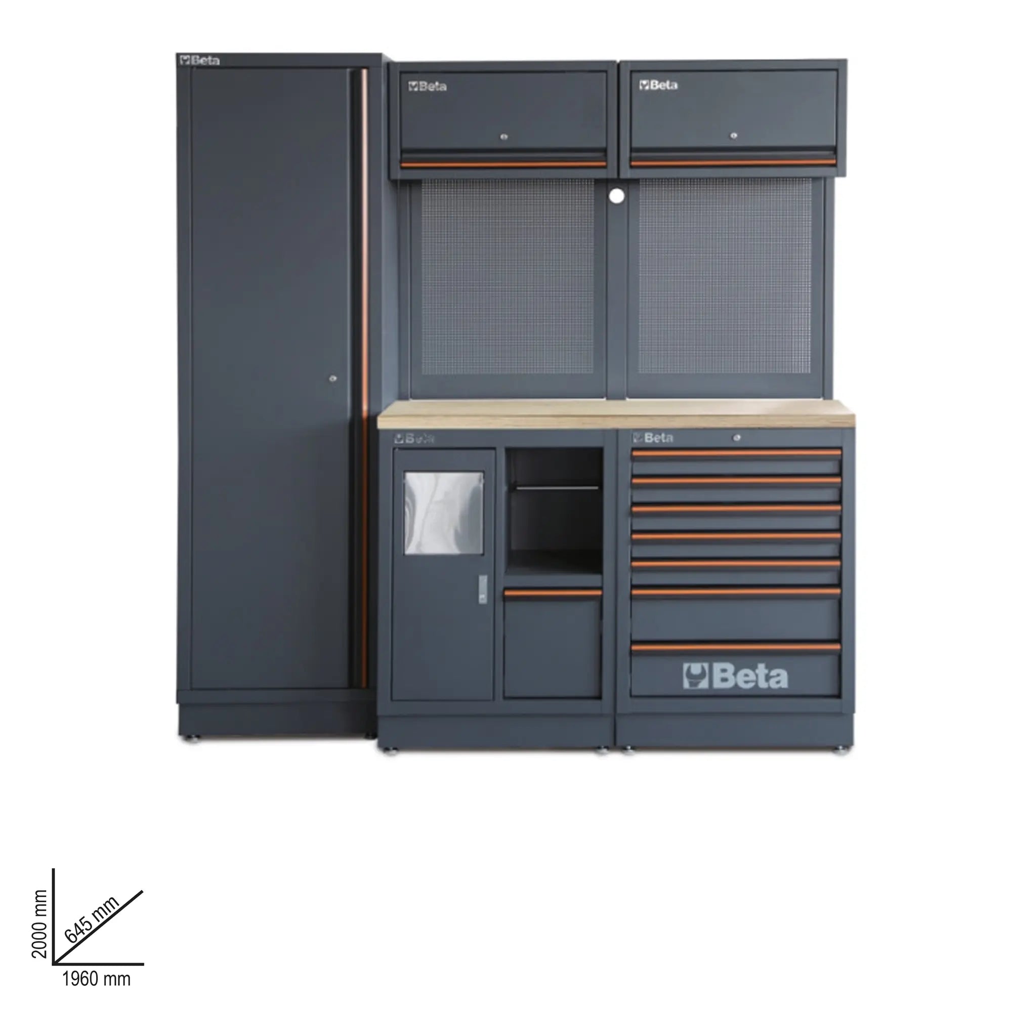 Werkstattmöbel Beta C45PRO 2.0 CW