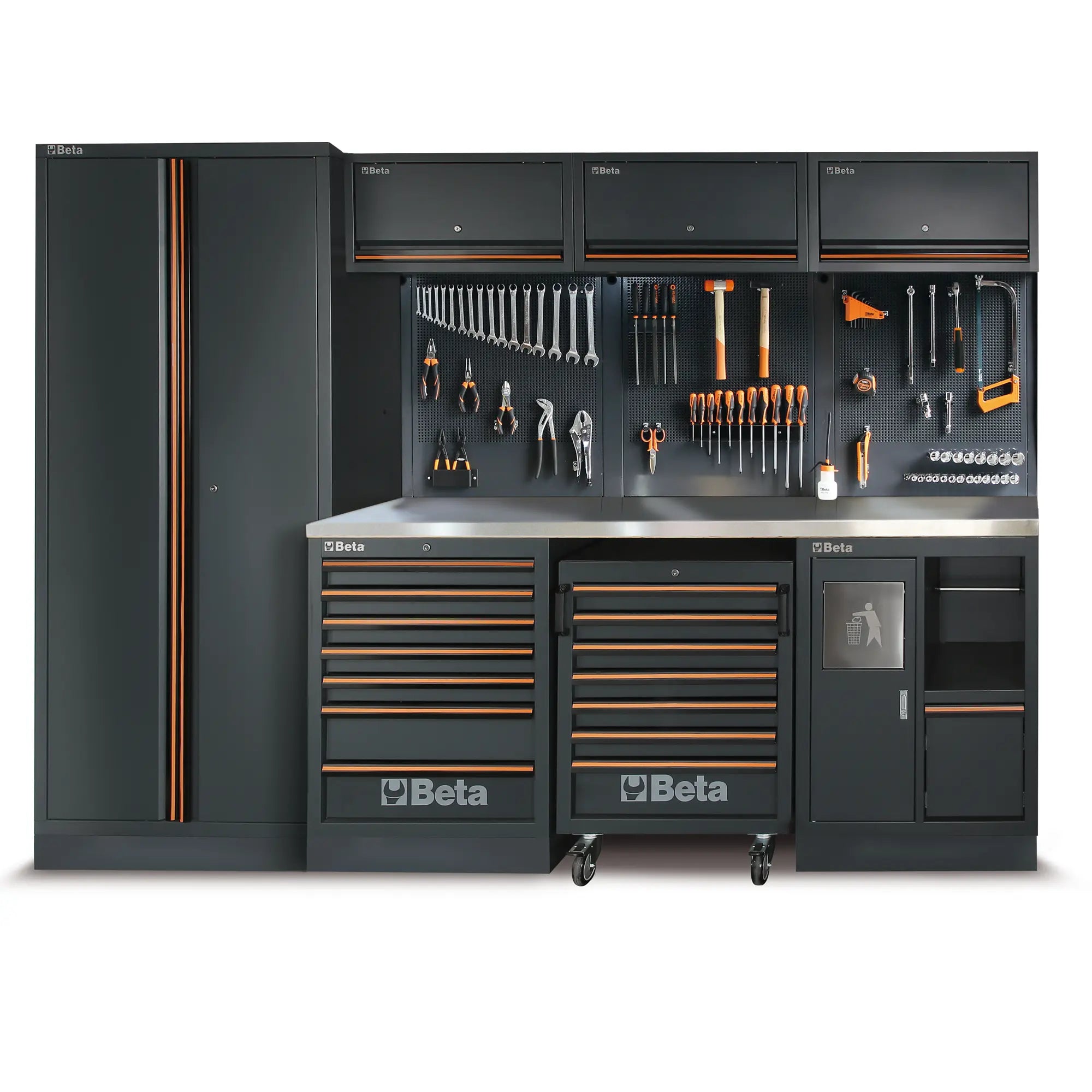 Werkstattmöbel Beta C45PRO 2.0 X mit 268 kostenlosen Tools