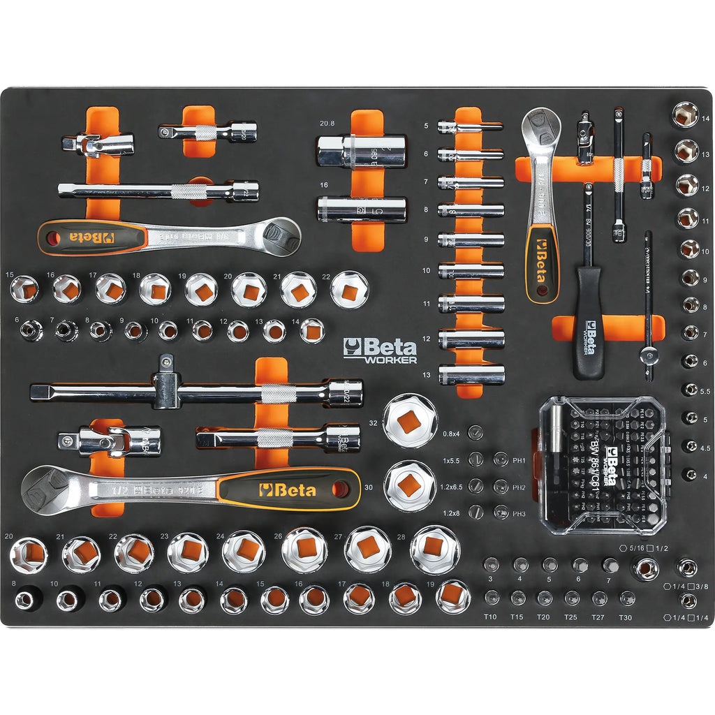 Werkstattmöbel Beta C45PRO 2.0 X mit 268 kostenlosen Tools
