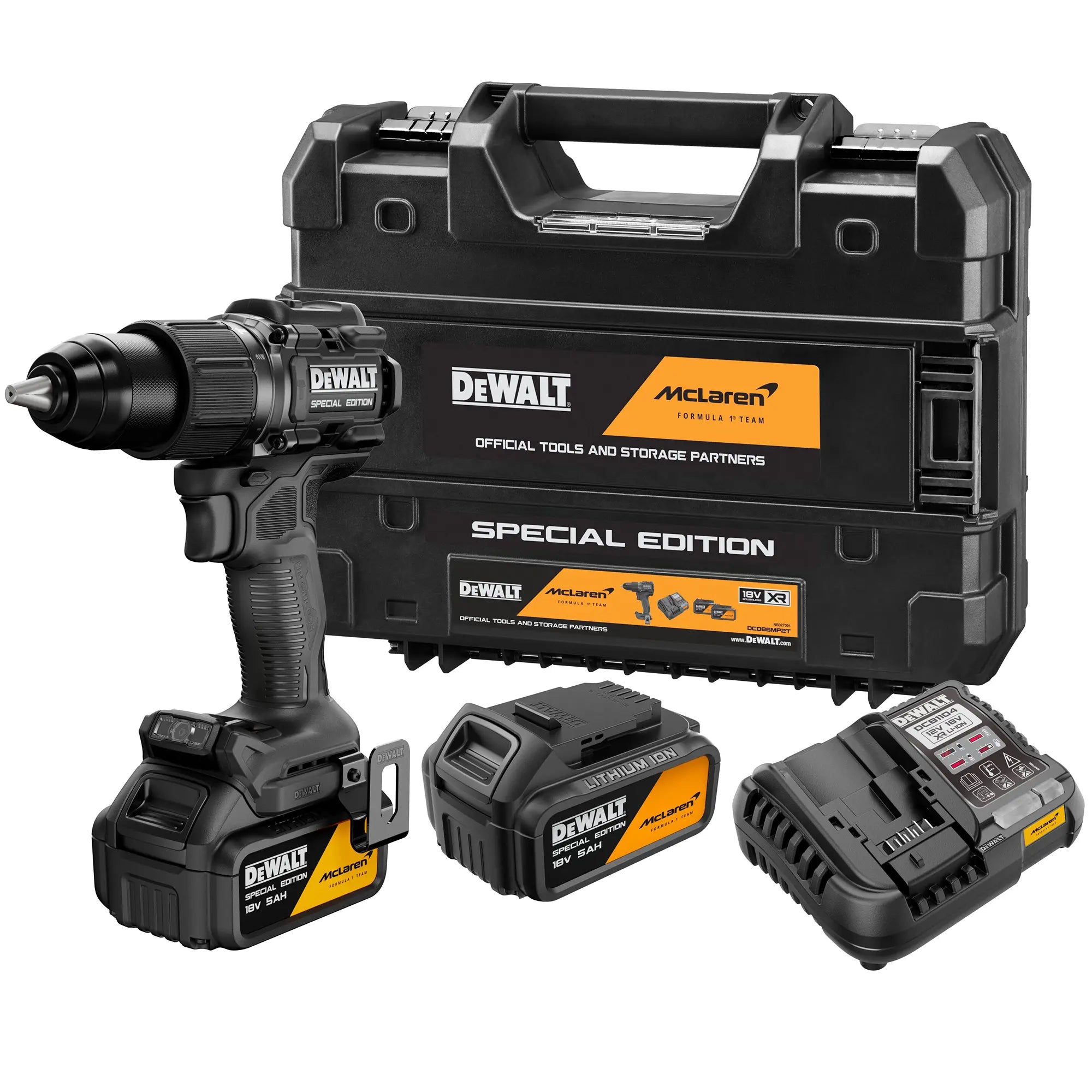 Bohrschrauber Dewalt McLaren DCD86MP2T-QW 18V 5Ah