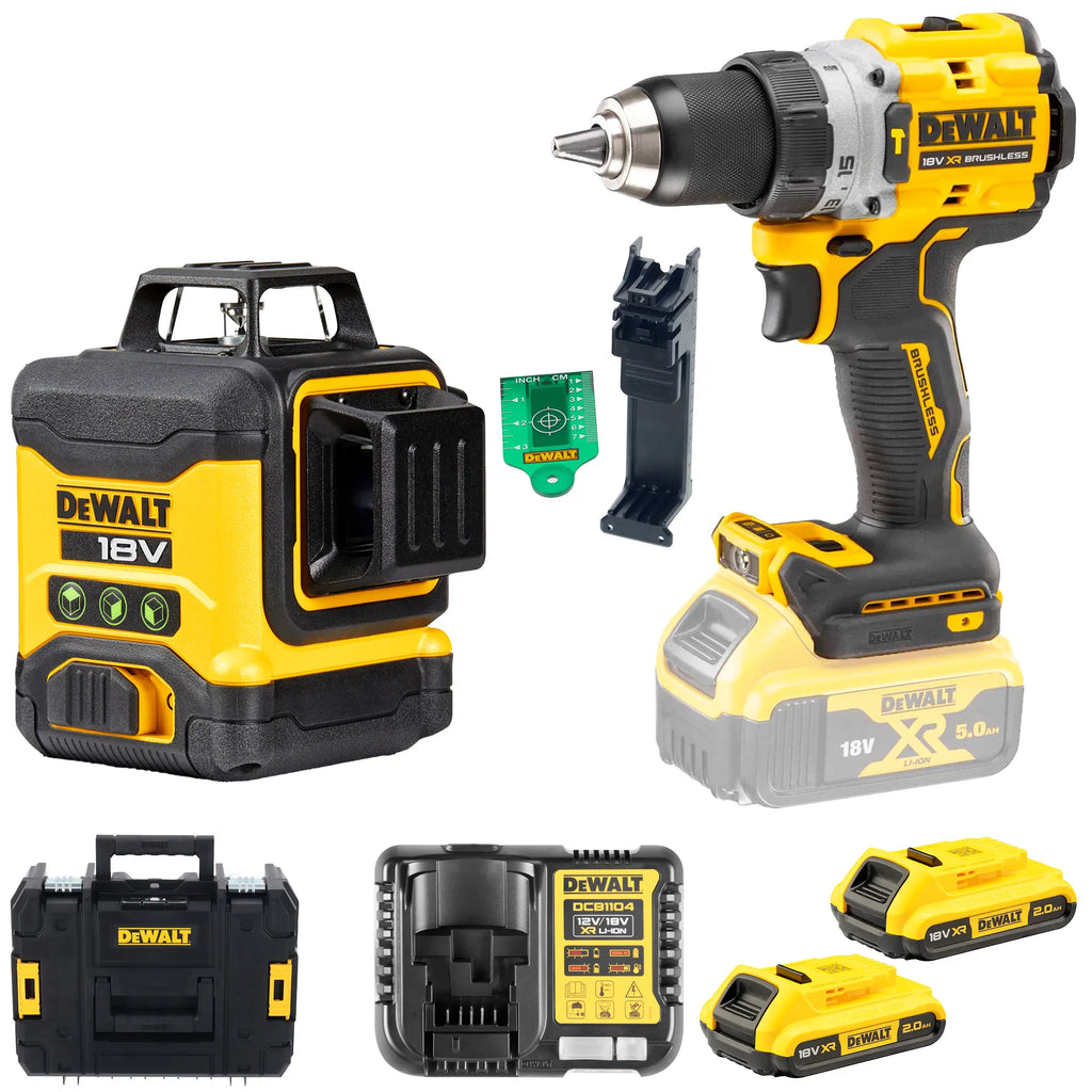 Bausatz Dewalt DCK2095D2T-QW 18V 2Ah