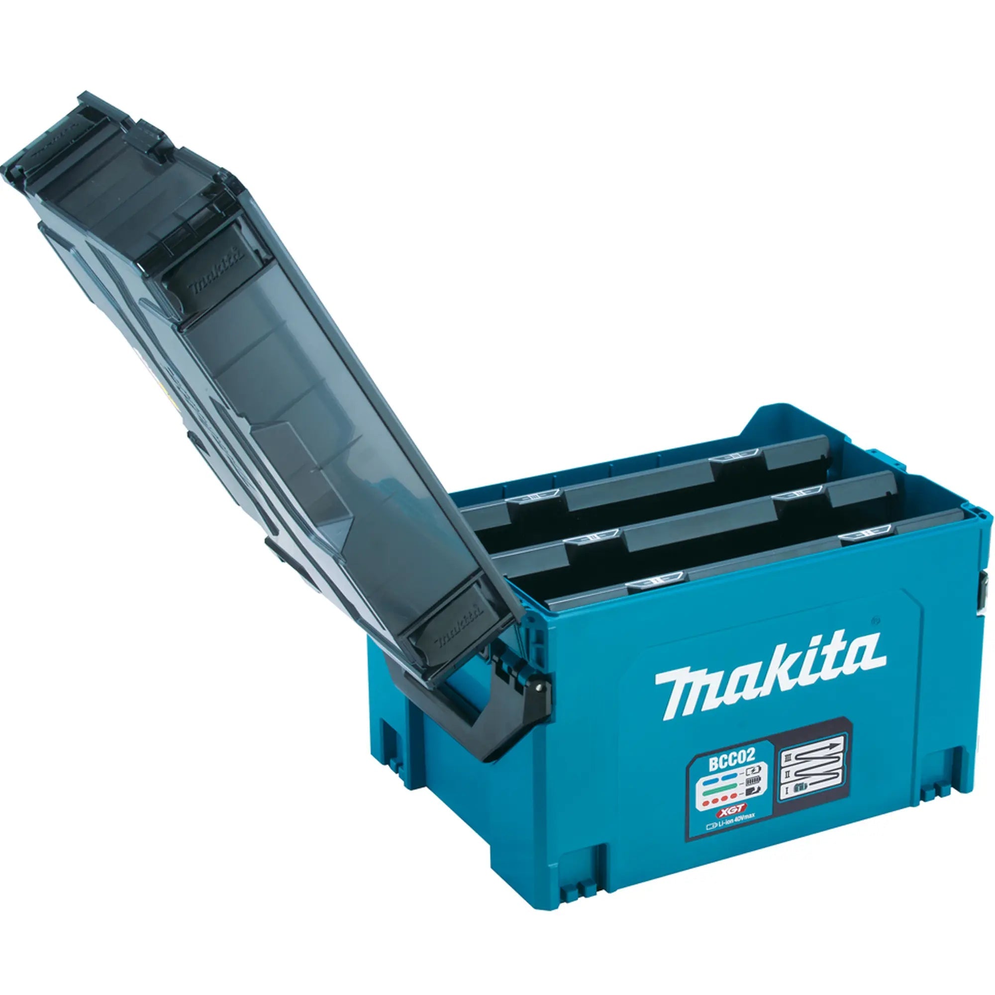 Mehrfach-Akkuladegerät Makita BCC02 1914U0-3 40V