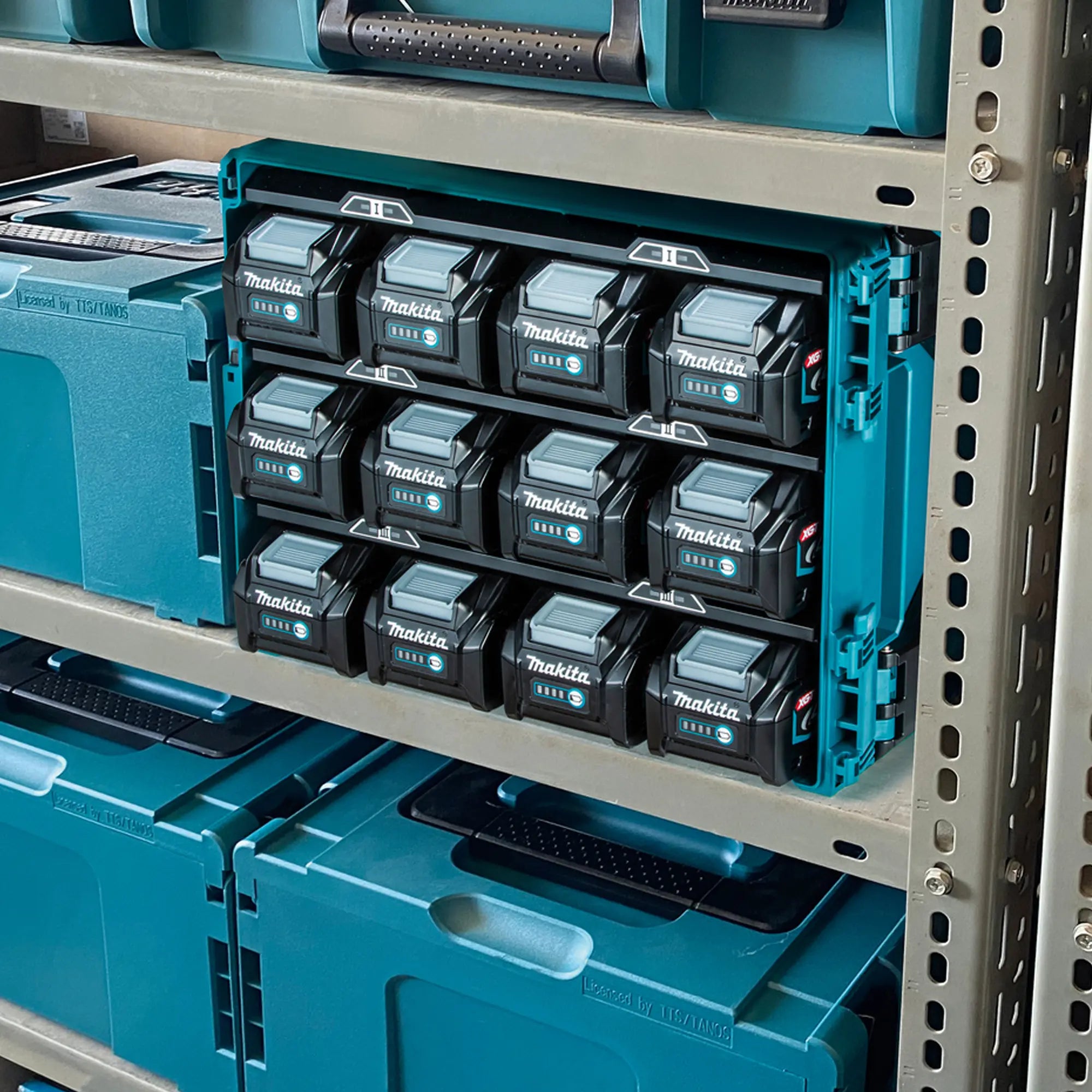 Mehrfach-Akkuladegerät Makita BCC02 1914U0-3 40V