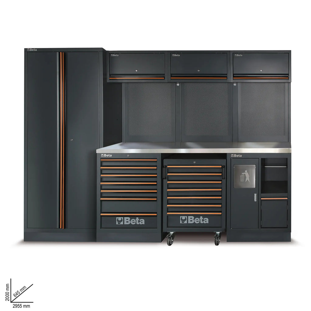 Werkstattmöbel Beta C45PRO 2.0 X mit 268 kostenlosen Tools