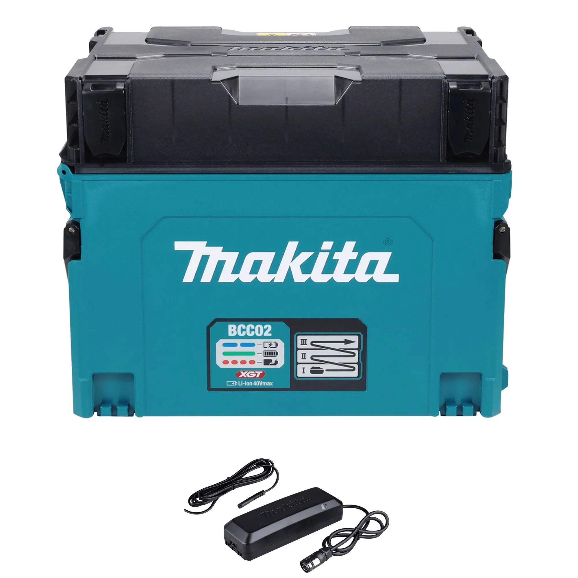Mehrfach-Akkuladegerät Makita BCC02 1914U0-3 40V