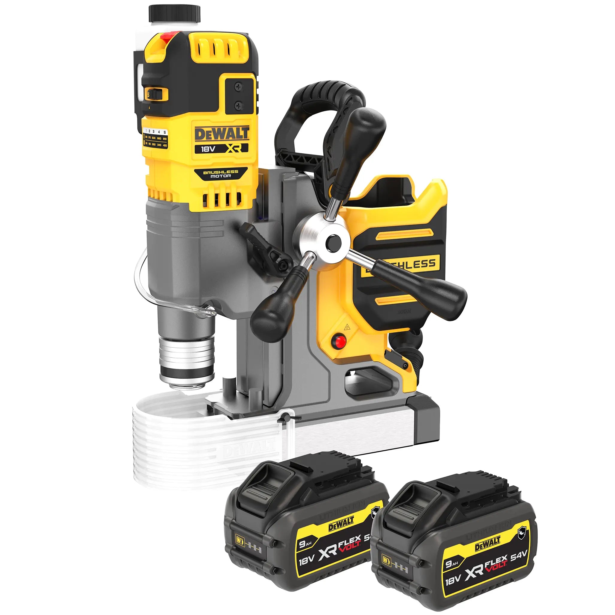 Magnetische Säulenbohrmaschine Dewalt DCD1623X2G-QW 18V 9Ah
