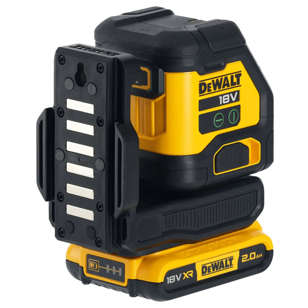 Grüner Kreuzlaser Dewalt DCLE34021D1-QW 12V 2Ah