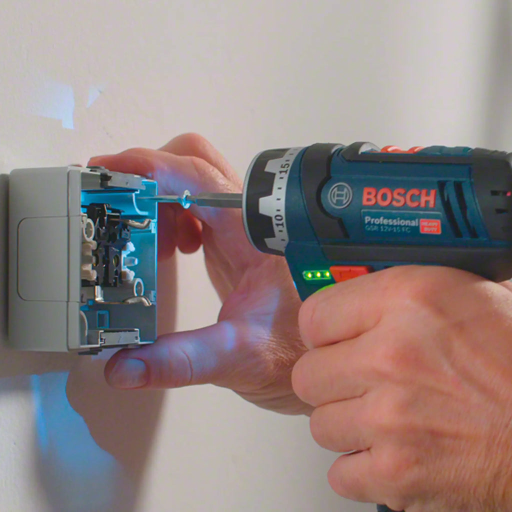Bohrschrauber Bosch GSR 12V-15 FC 12V 2Ah