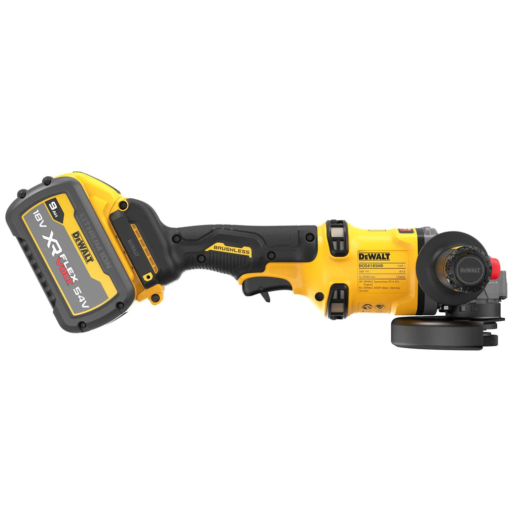 Schleifer Dewalt DCG418SHDX2-QW 54V 9Ah