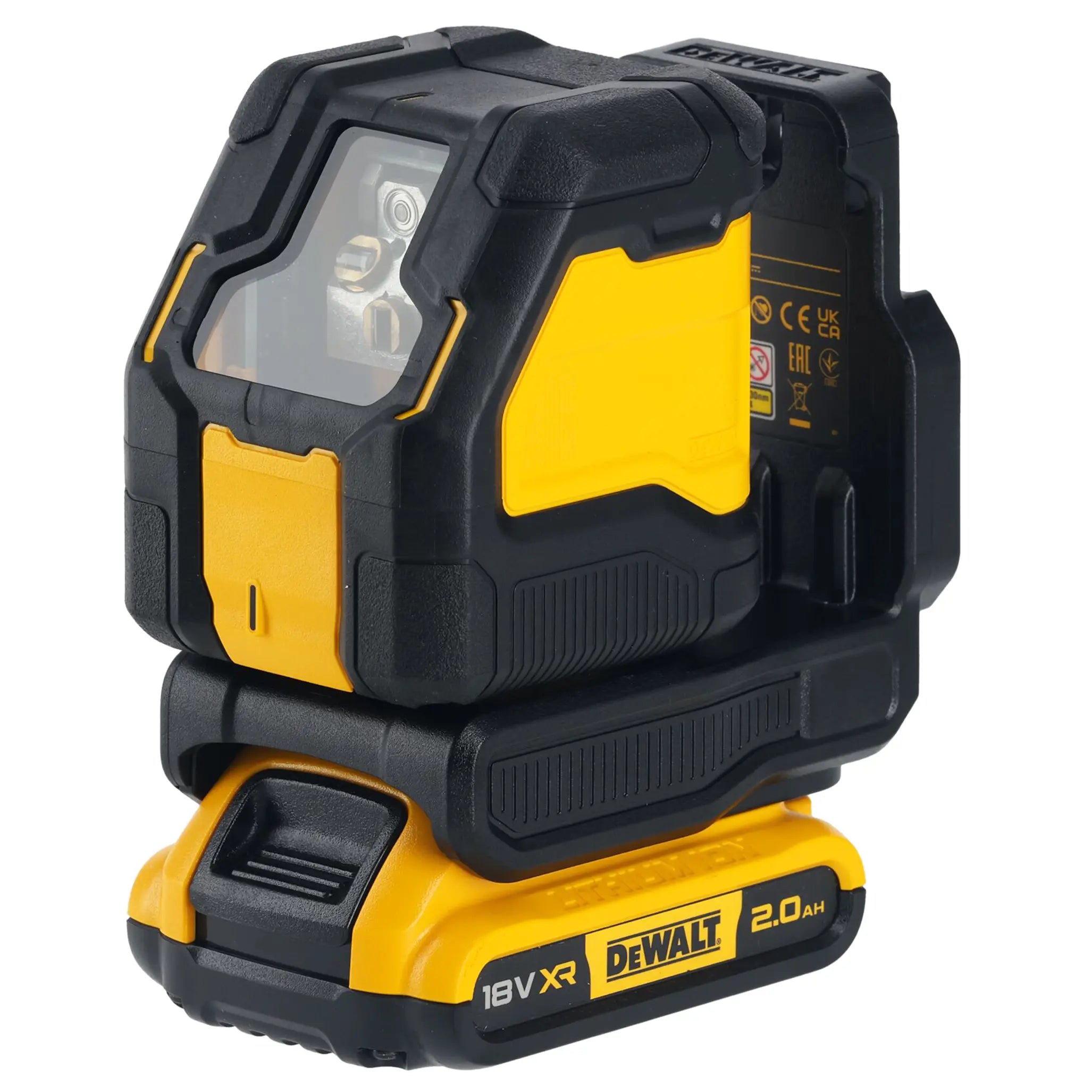 Grüner Kreuzlaser Dewalt DCLE34021D1-QW 12V 2Ah