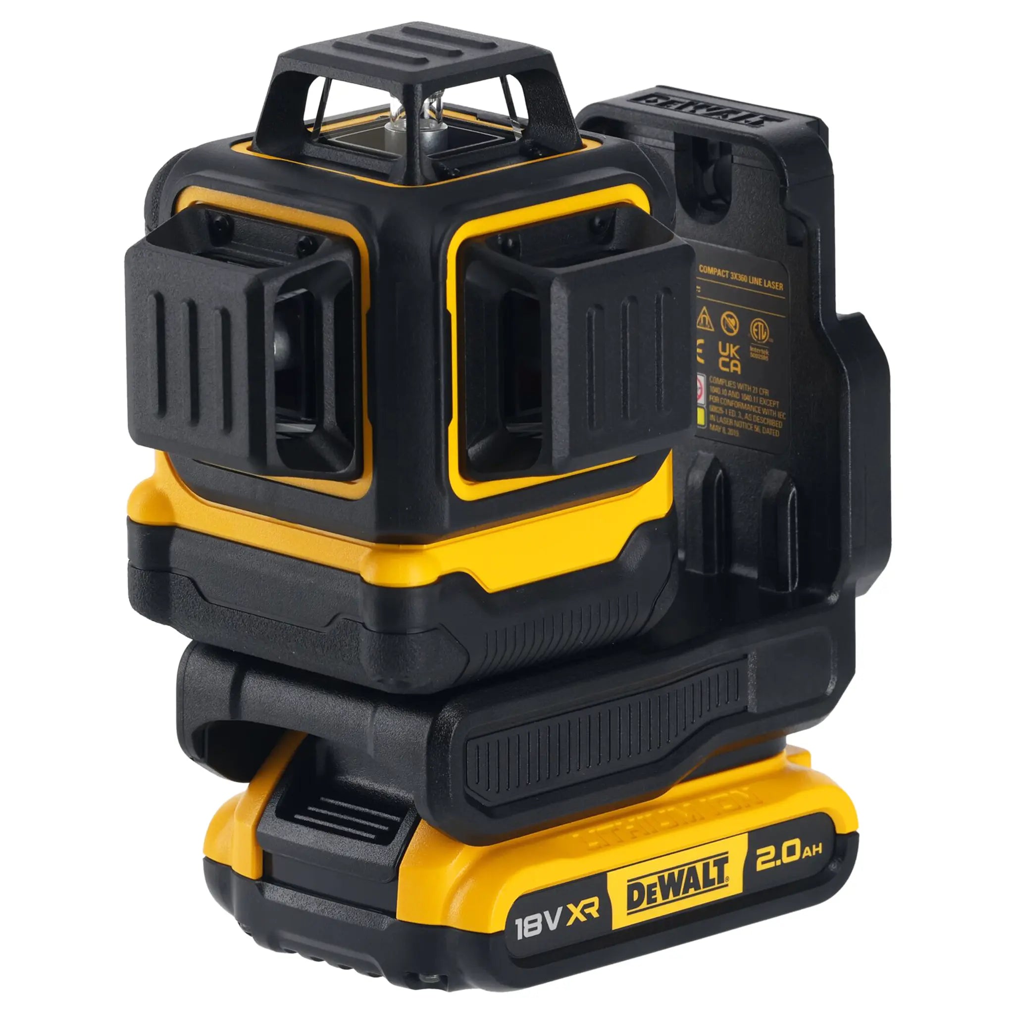Grüner Laser-Niveau Dewalt DCLE34031D1-QW 18V 2Ah