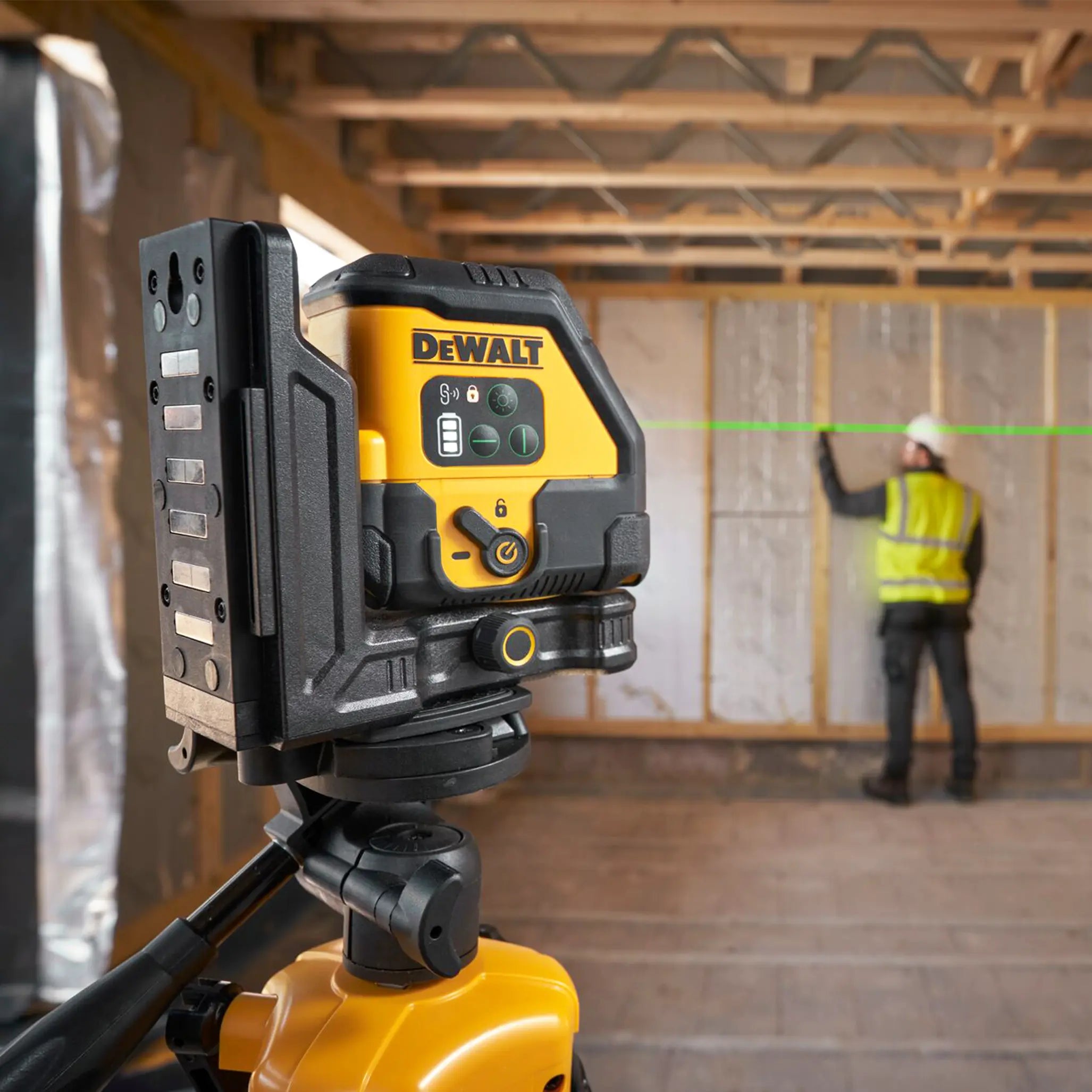Grüner Kreuzlaser Dewalt DCLE14201GB-XJ