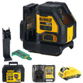 Grüner Kreuzlaser Dewalt DCLE34021D1-QW 12V 2Ah