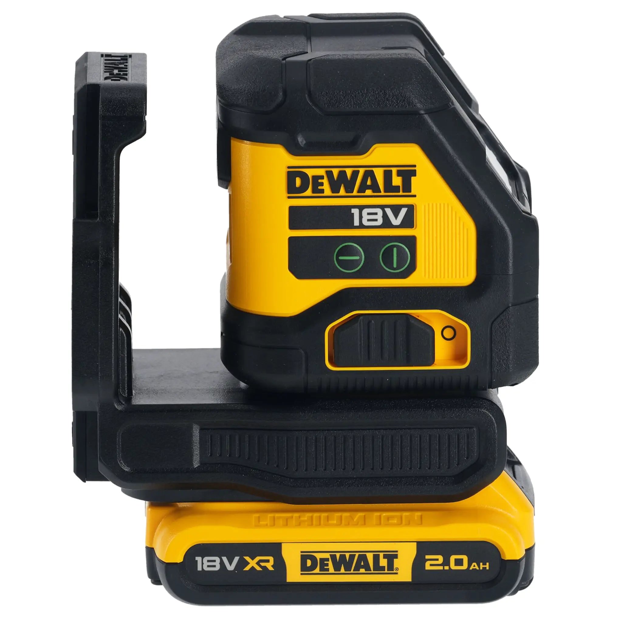 Grüner Kreuzlaser Dewalt DCLE34021D1-QW 12V 2Ah
