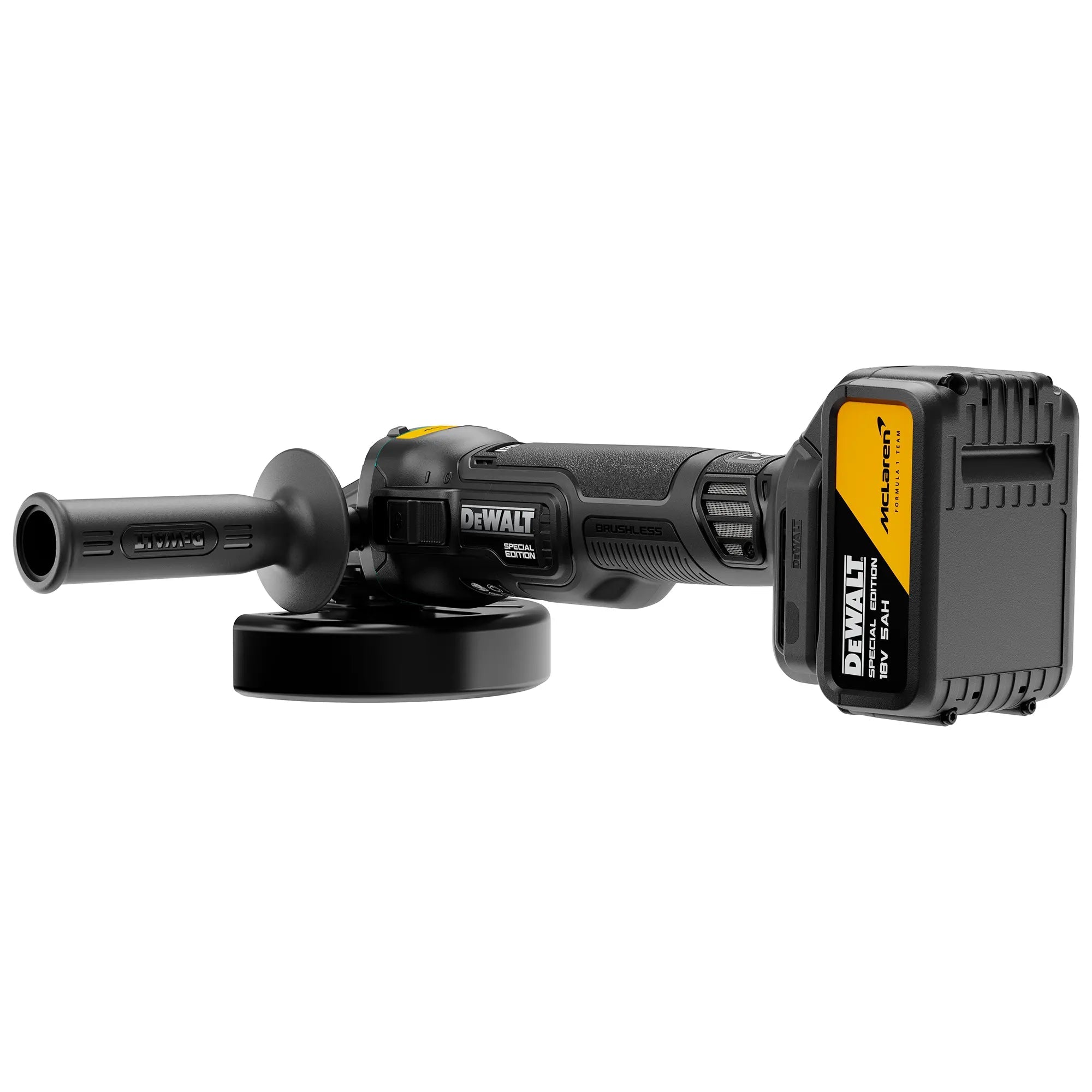Schleifer Dewalt McLaren DCG45MP2T-QW 18V 5Ah