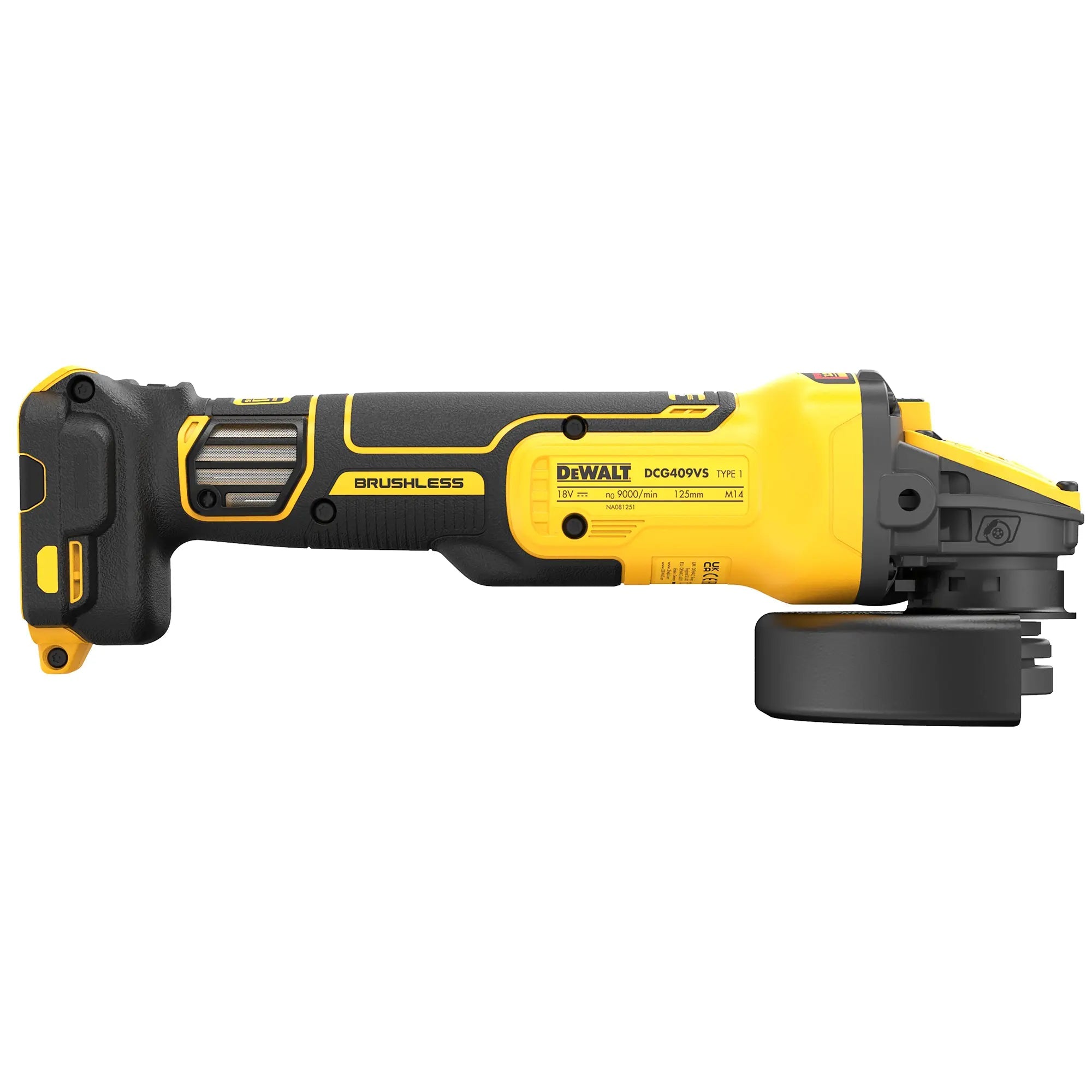 Winkelschleifer Dewalt DCG409VSNT-XJ 18V