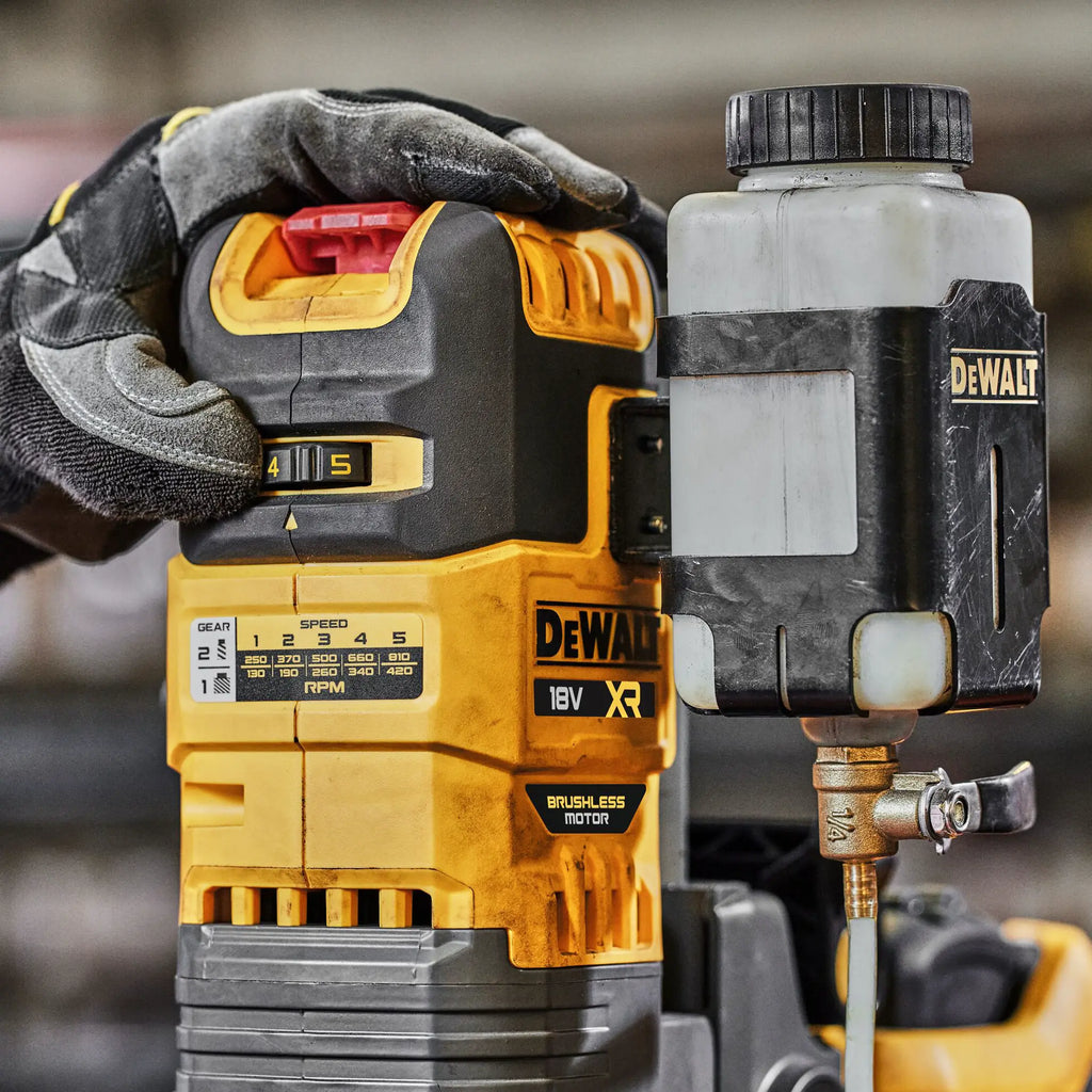 Magnetische Säulenbohrmaschine Dewalt DCD1623X2G-QW 18V 9Ah