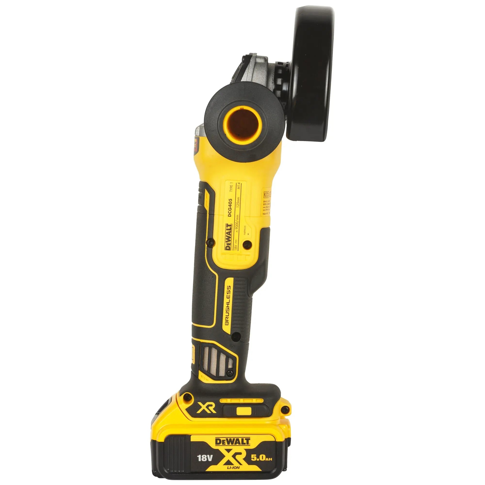Schleifer Dewalt DCG405P3-QW 18V 5Ah