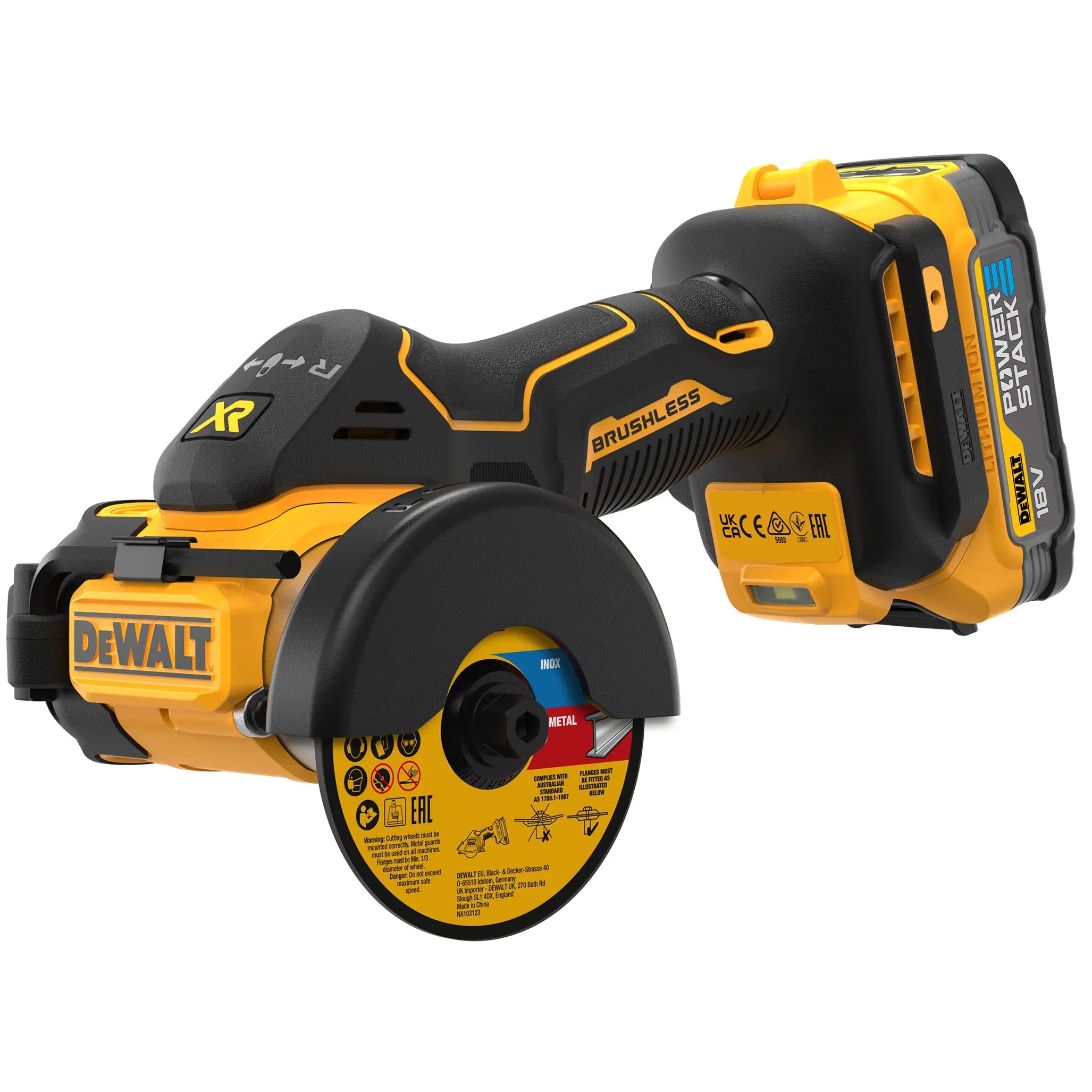 Mini-Gehrungssäge Dewalt DCS438E2T-QW 18V 1,7Ah