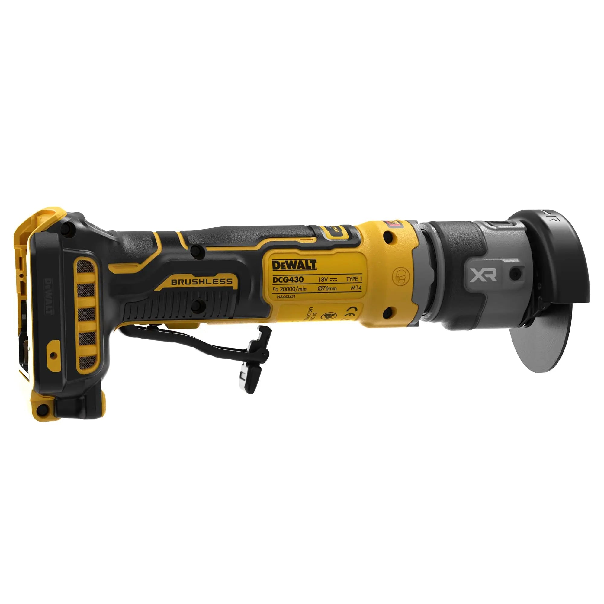 Mini-Schneidemaschine Dewalt DCG430N-XJ 18V