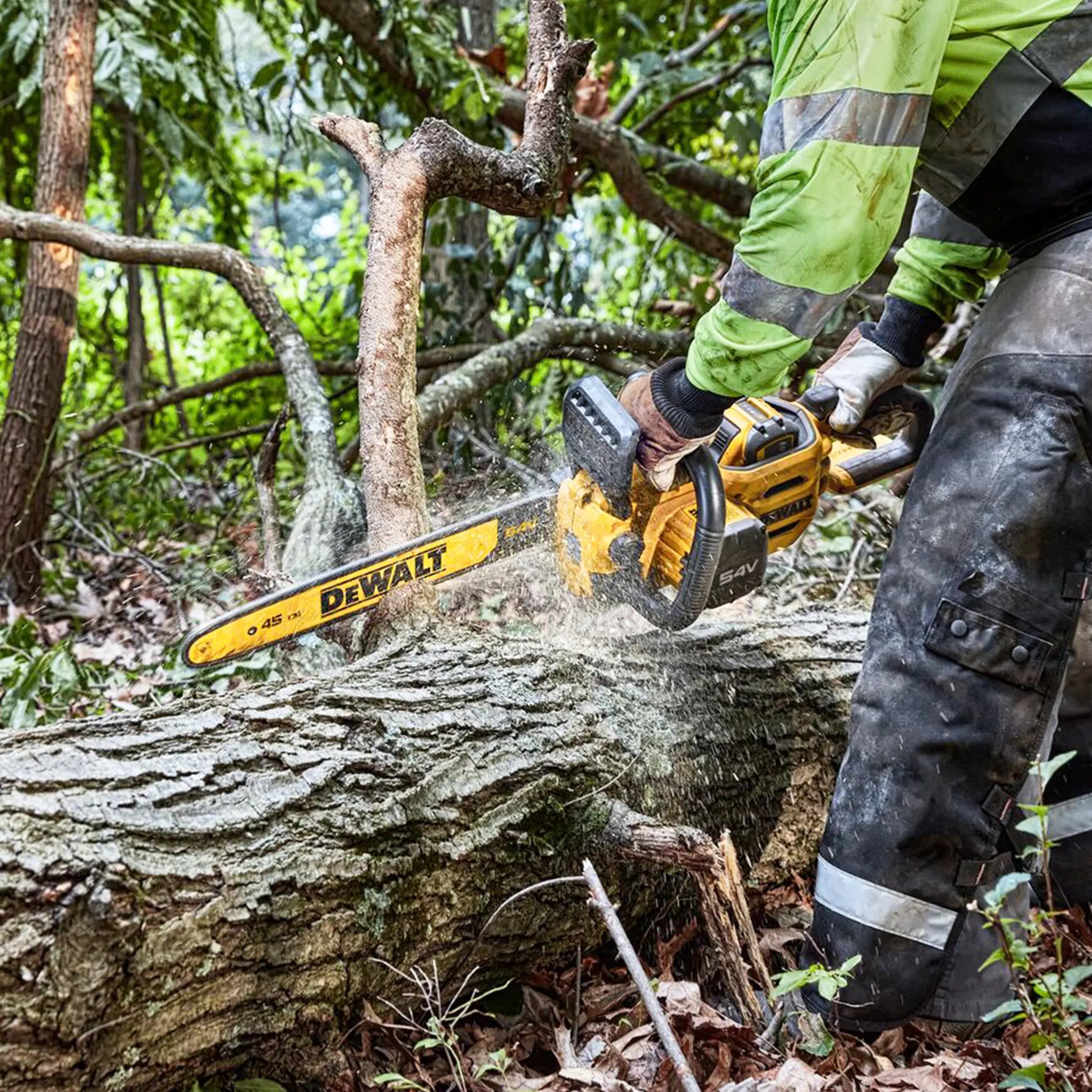 Elektrische Säge Dewalt DCMCS574X1-QW 54V 9Ah