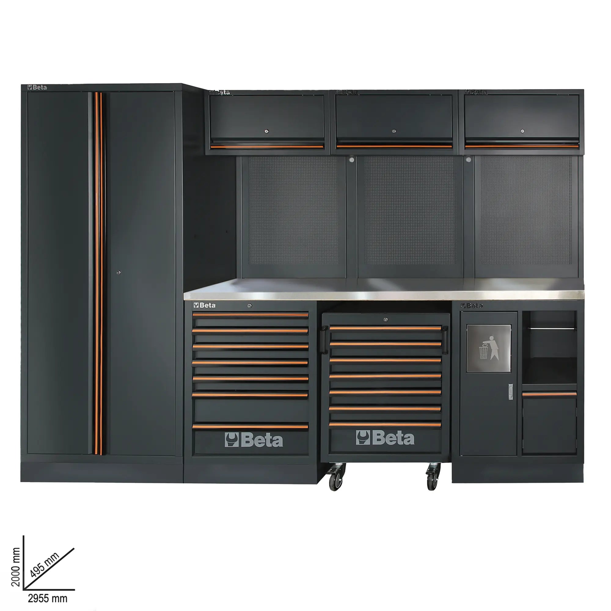Werkstattmöbel Beta C45PRO X mit 196 kostenlosen Tools