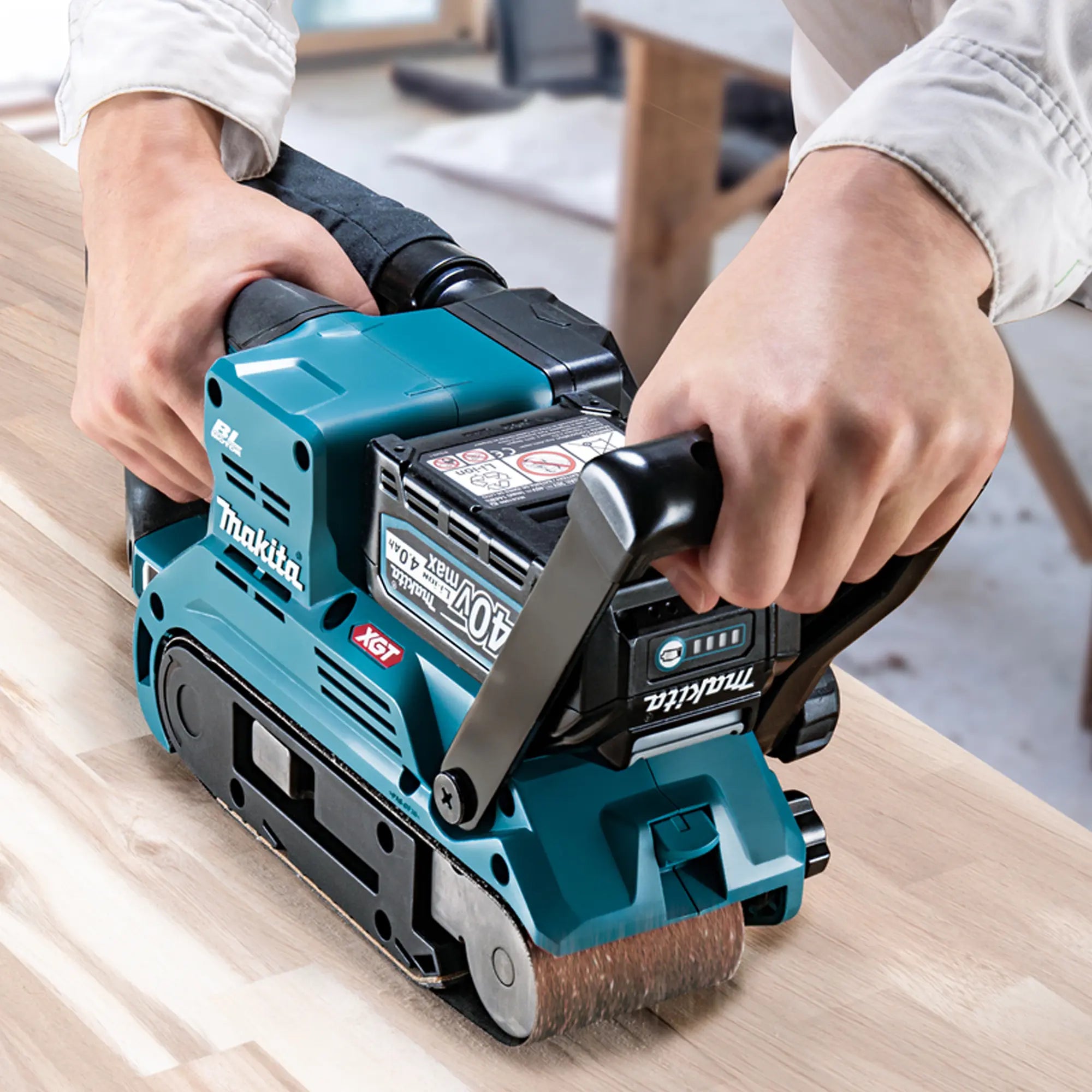 Bandschleifer Makita BS001GM201 40V 4Ah