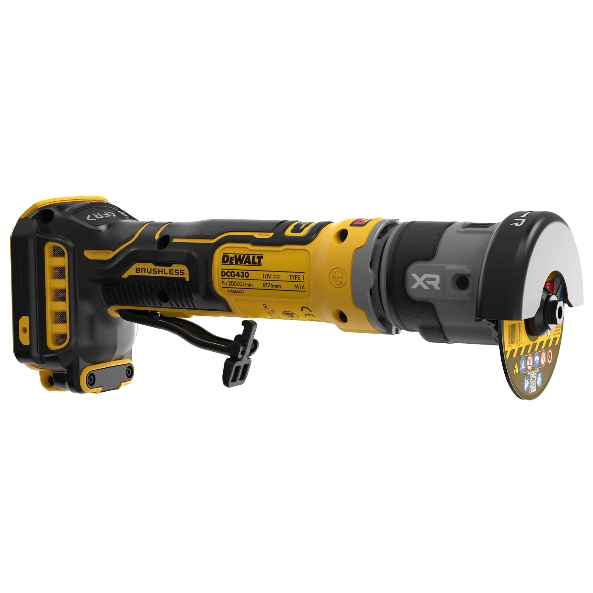 Mini-Schneidemaschine Dewalt DCG430N-XJ 18V