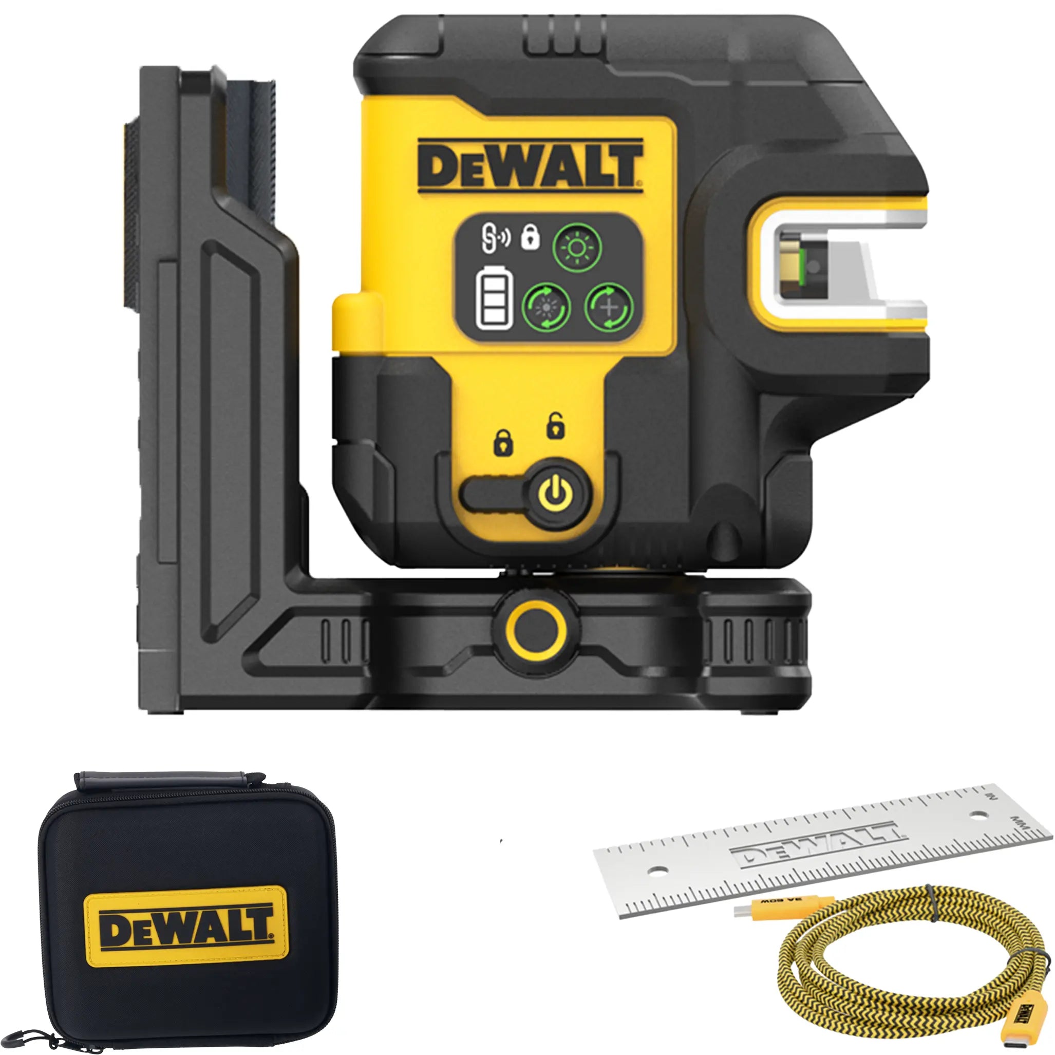 Grüner Kreuzlaser Dewalt DCLE14251GB-XJ