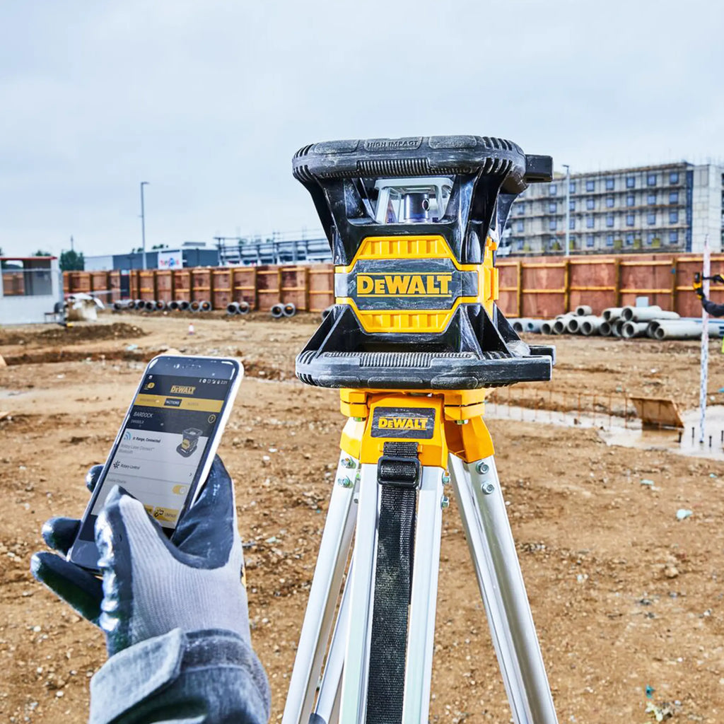 Roter Rotationslaser Dewalt DCE080D1RS-QW 18V 2Ah