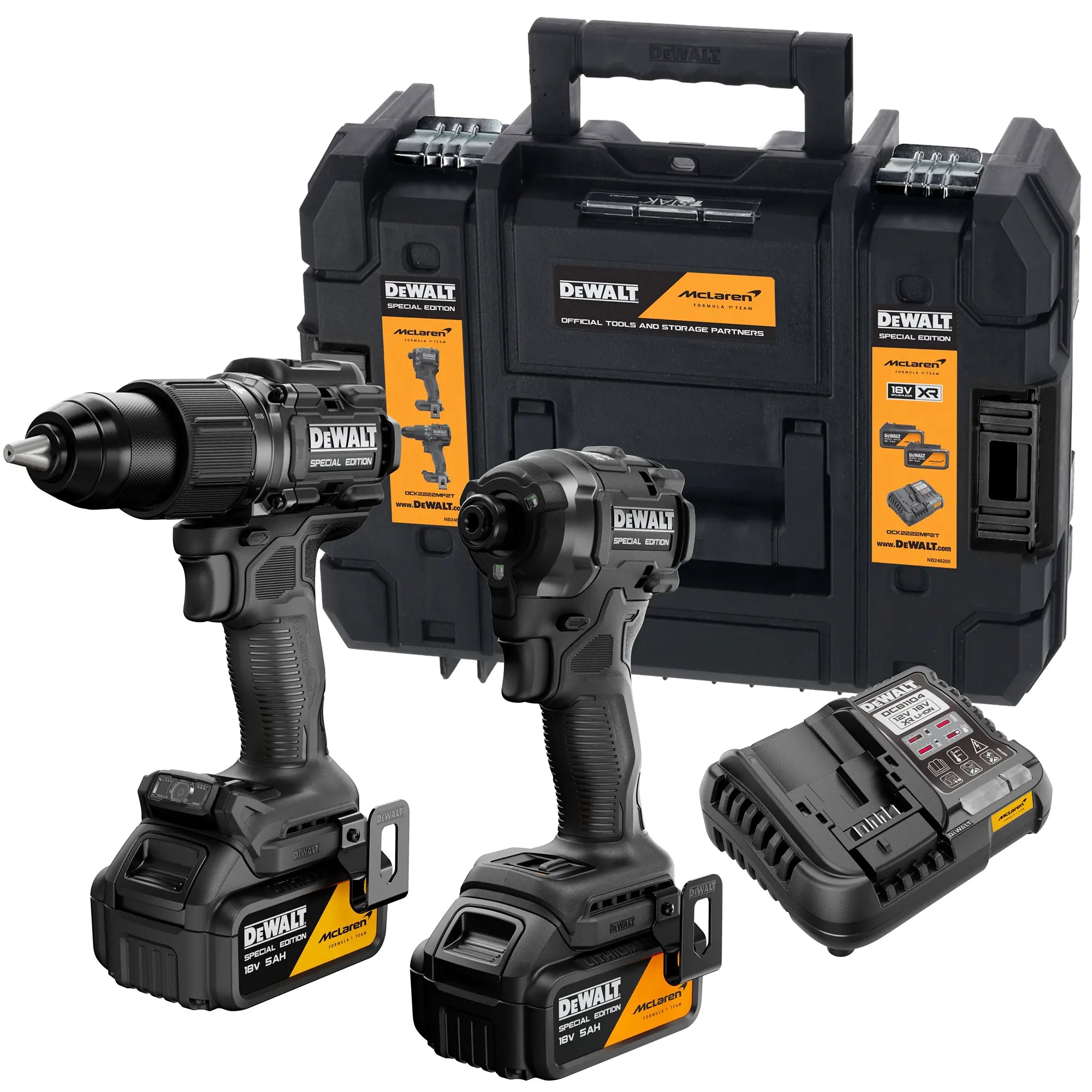 Kombi-Set Dewalt McLaren DCK2222MP2T-QW 18V 5Ah