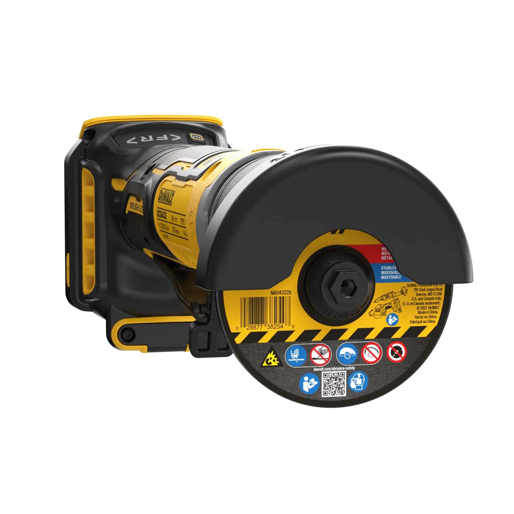 Mini-Schneidemaschine Dewalt DCG430N-XJ 18V