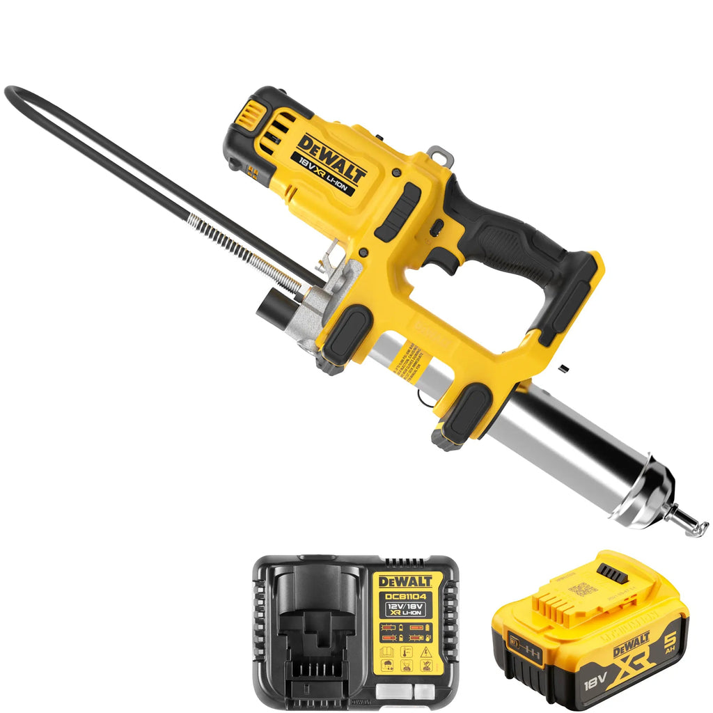 Fettpresse Dewalt DCGG581P1G-QW 18V 5Ah
