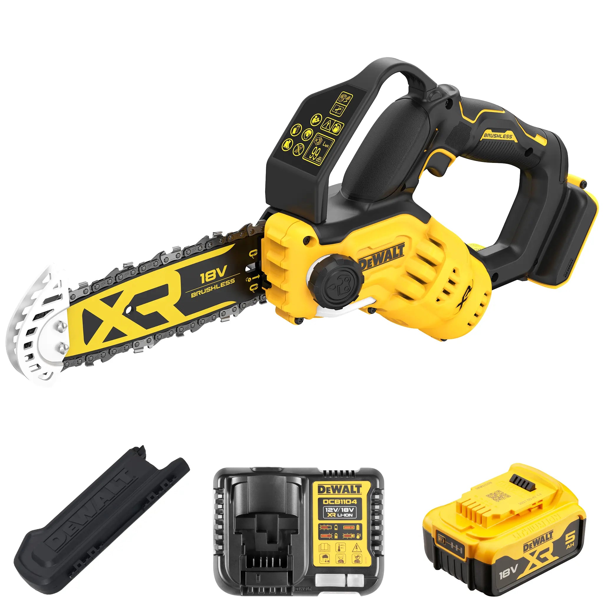 Astsäge Dewalt DCMPS520P1-QW 18V 5Ah