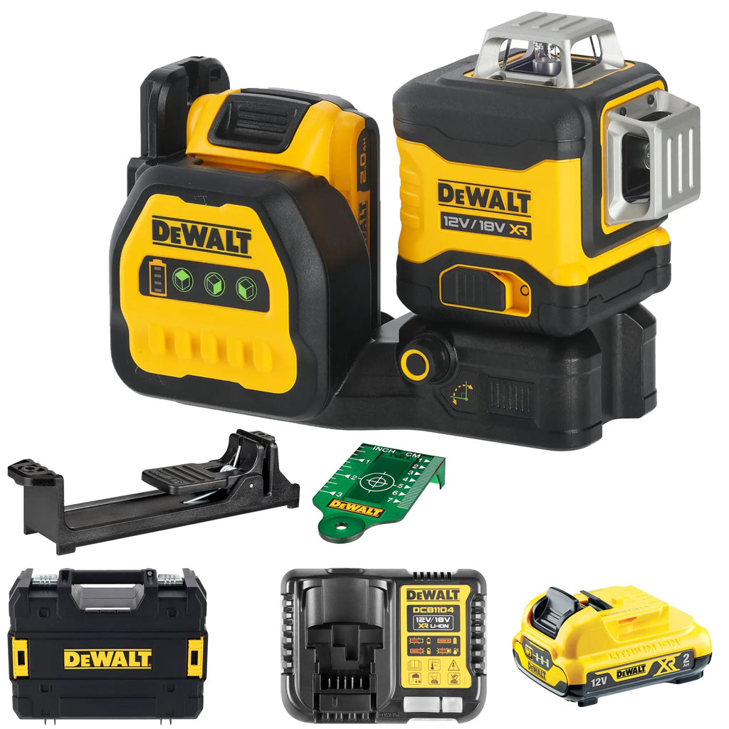 Grüner Laser-Niveau Dewalt DCE089D1G18-QW 12/18V 2Ah