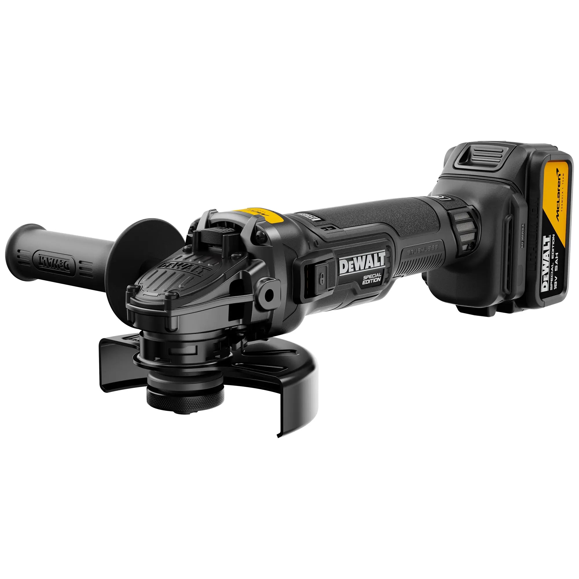 Schleifer Dewalt McLaren DCG45MP2T-QW 18V 5Ah