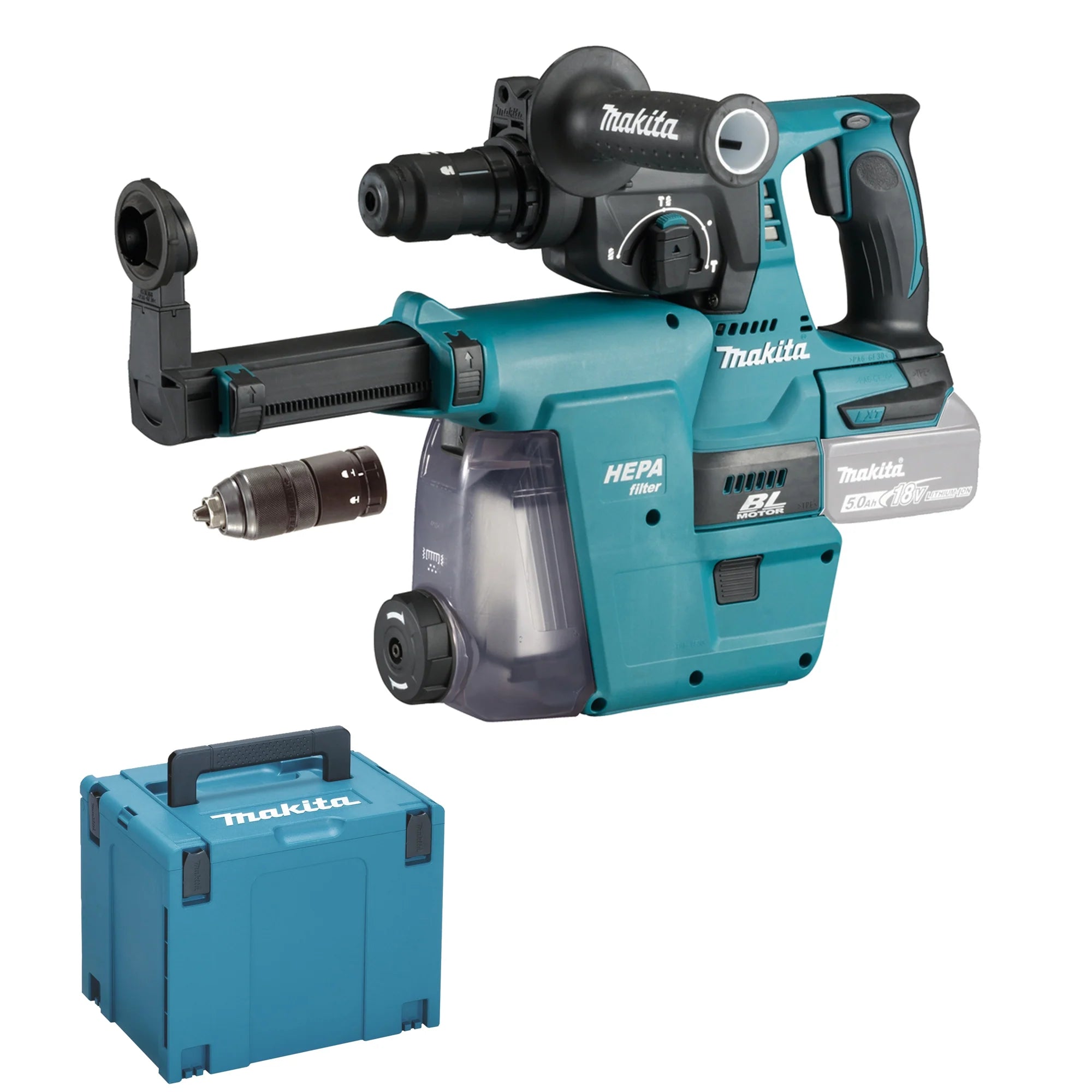 Bohrhammer Makita DHR243ZJW 18 V