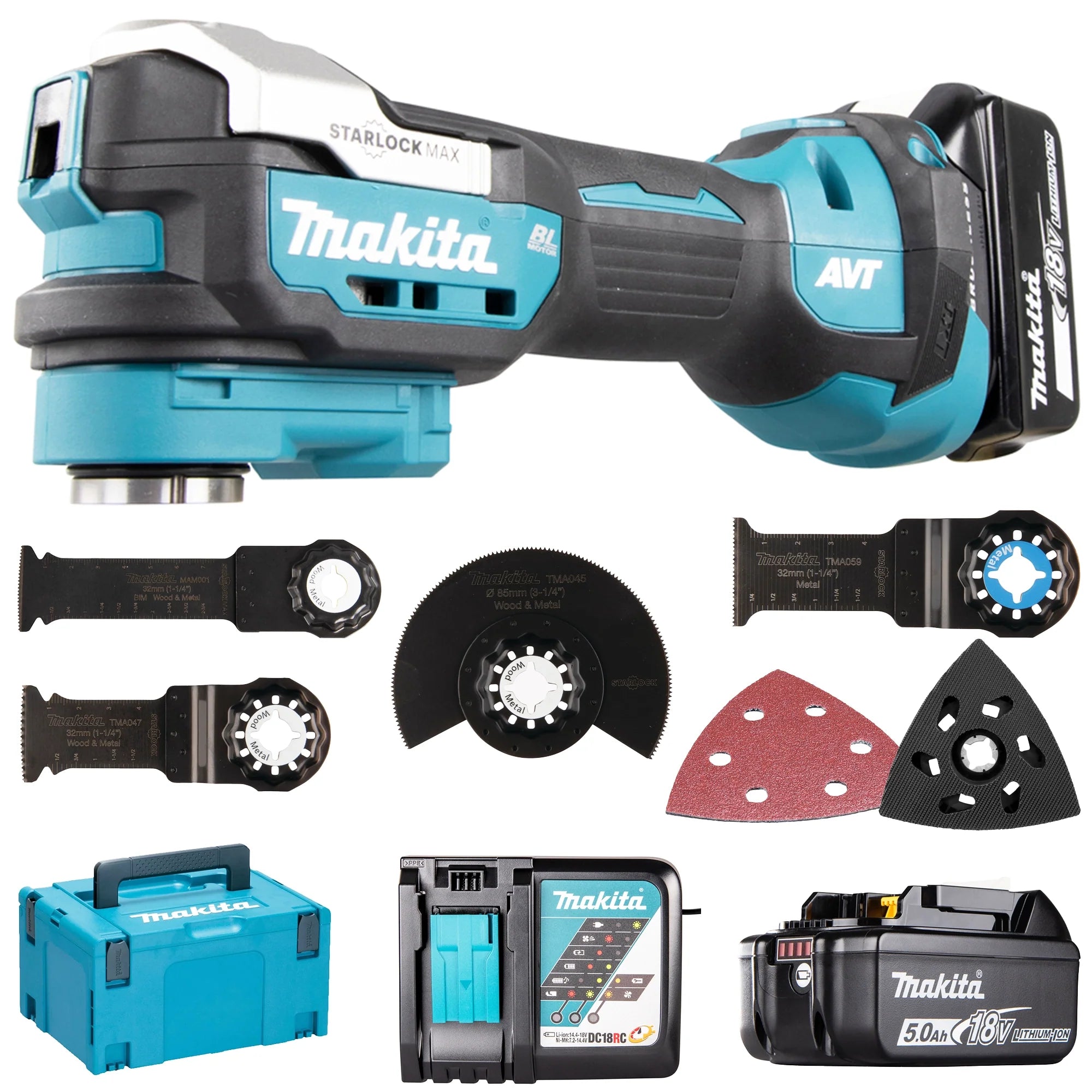 Multifunktion Makita DTM52RTJX1 18V 5Ah