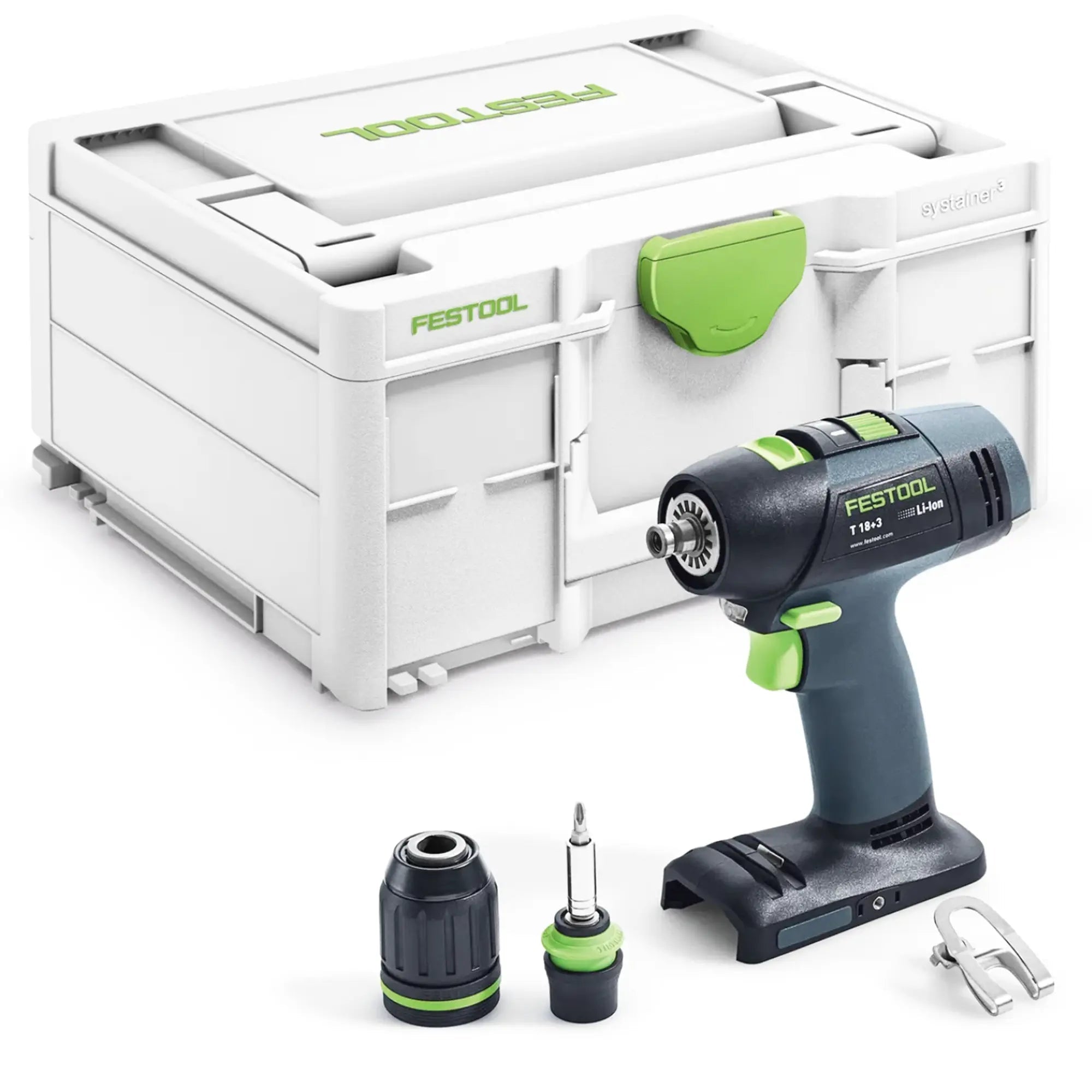 Bohrschrauber Festool T 18+3-Basis 18V