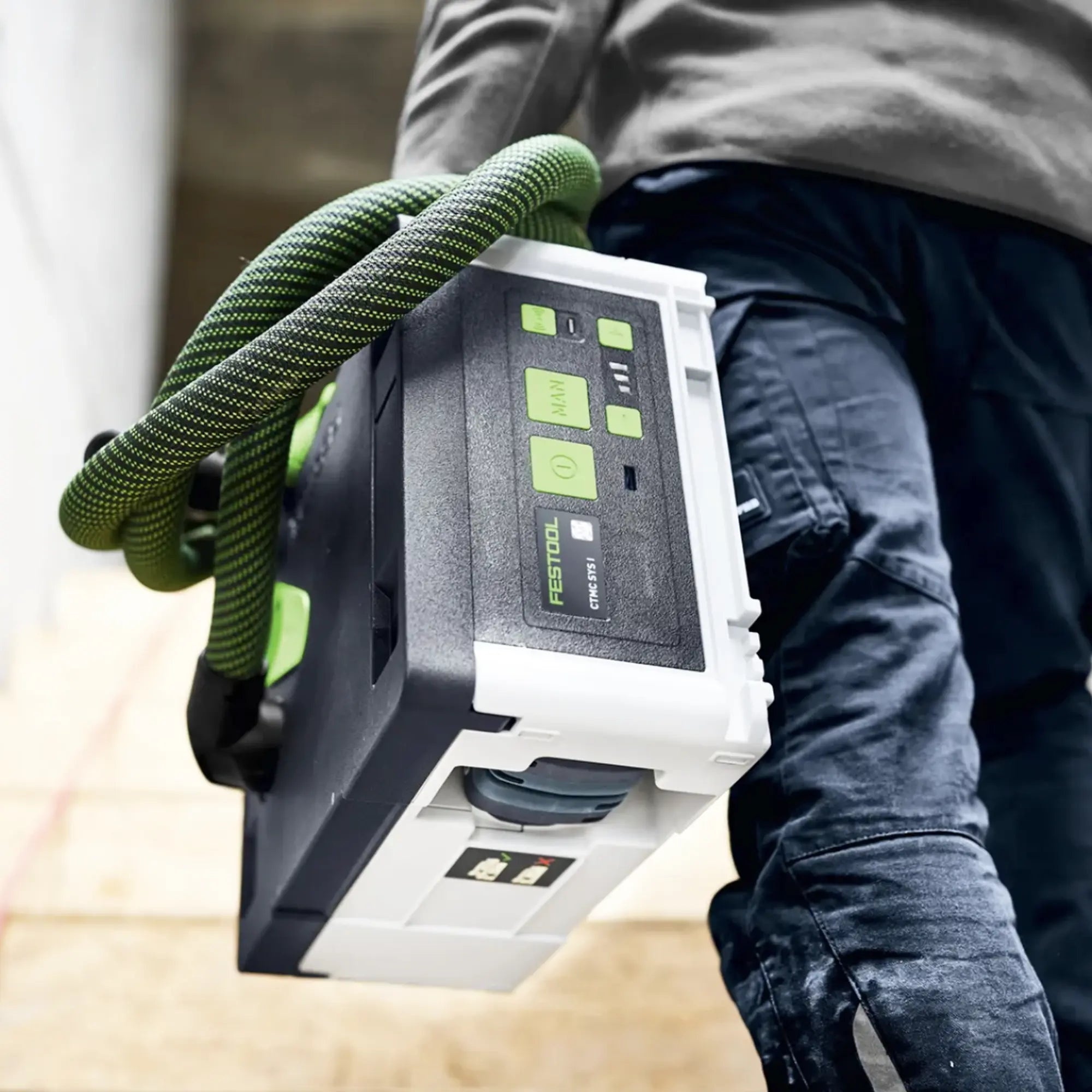 Akkubetriebener Staubsauger Festool CTMC SYS I-Basic 18V