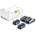 Energie-Set Festool SYS 18V 2xHP5,0/TCL6DUO 18V 5Ah