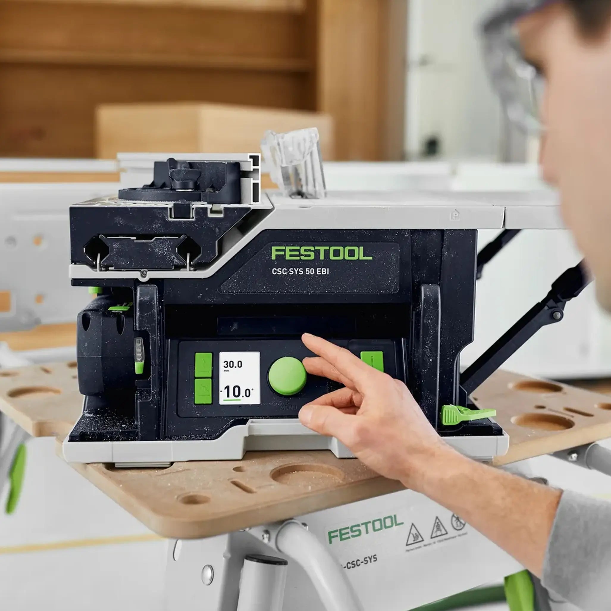 Tischkreissäge Festool CSC SYS 50 EB-Basic-Set 18V