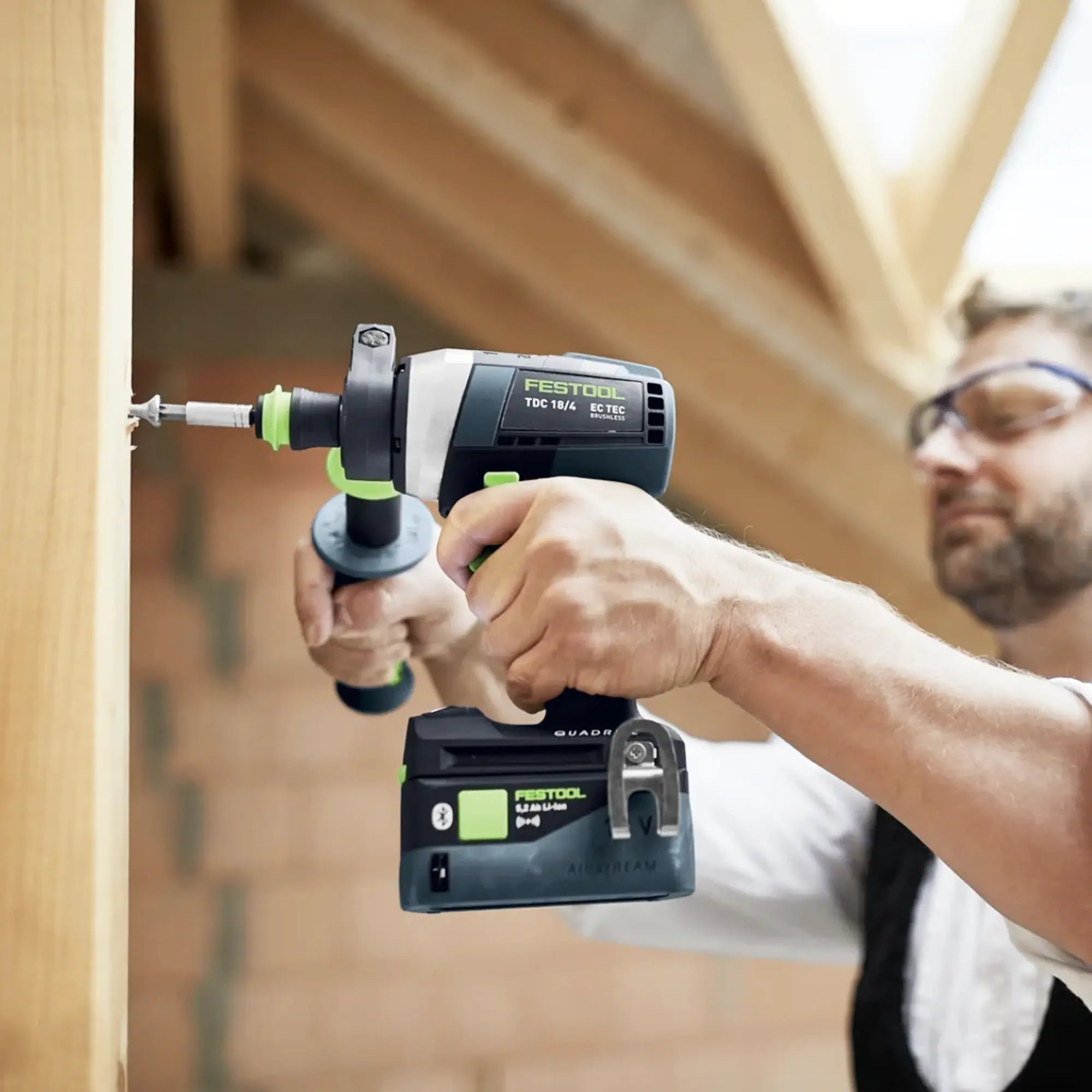 Bohrschrauber Festool TDC 18/4-Basic QUADRIVE 18V